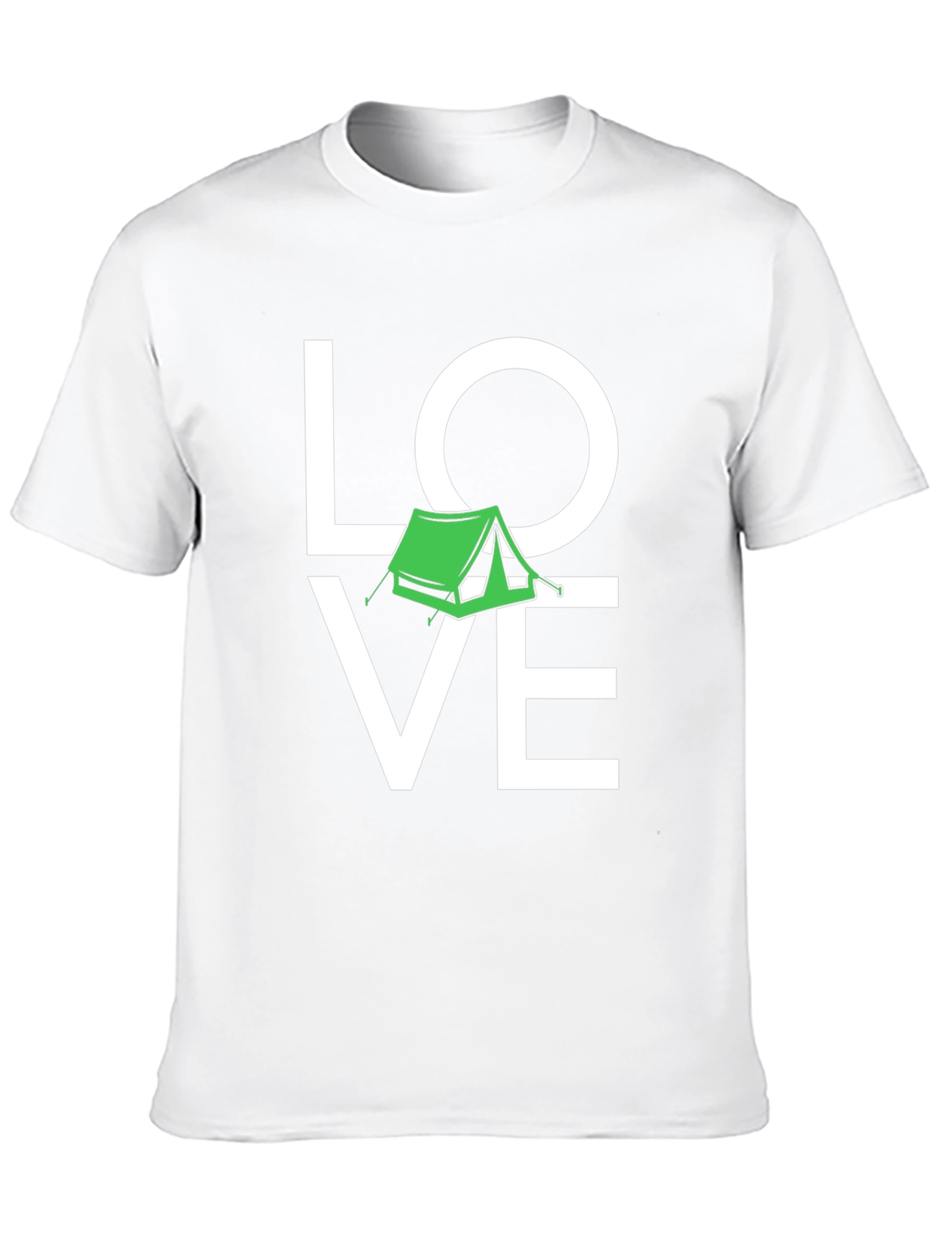 Black Love Camping Black Graphic T-Shirt view 10