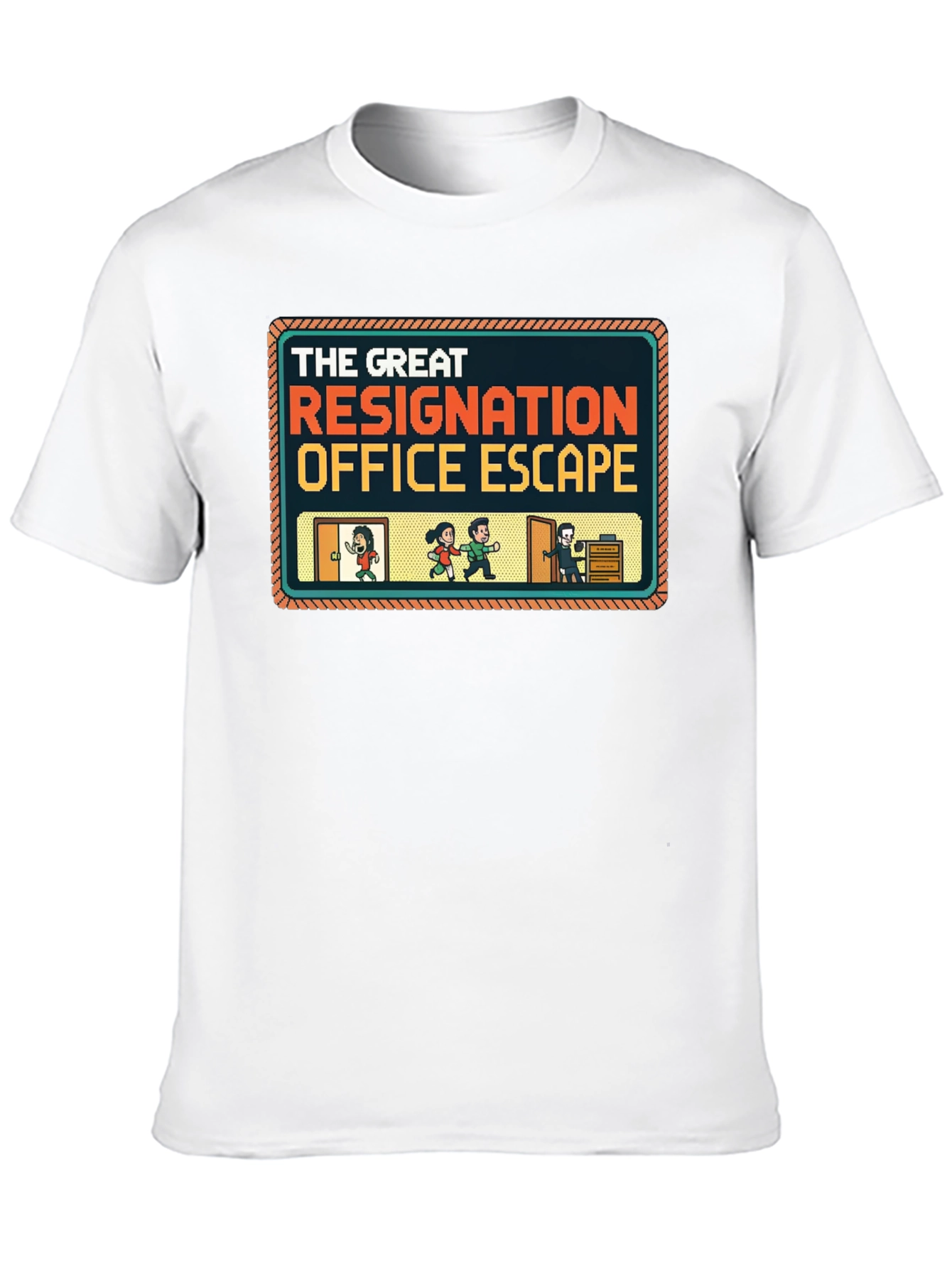 The Great Resignation Office Escape T-Shirt - 10