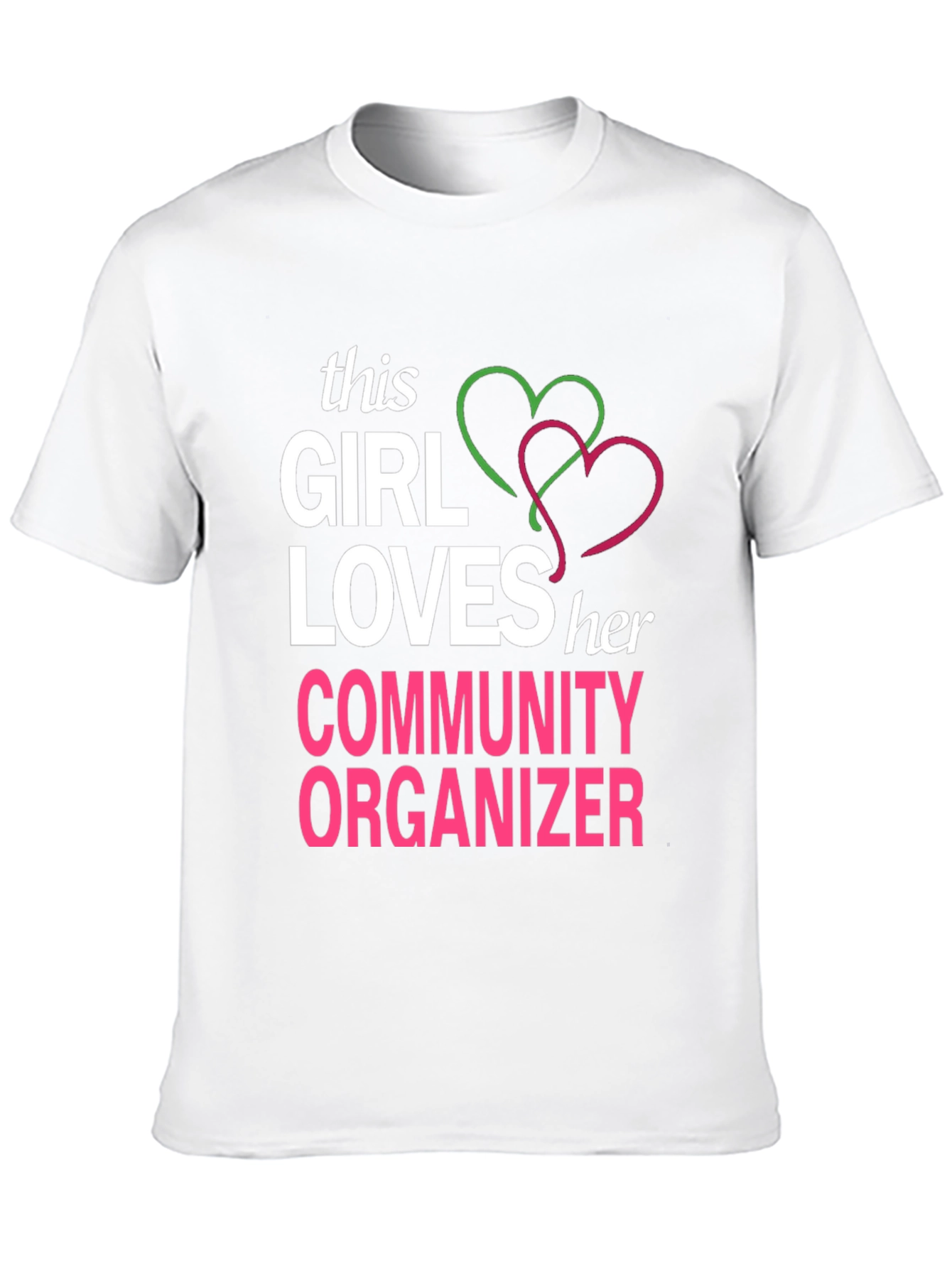 Black Loves Her Community Organizer Black T-Shirt view 10