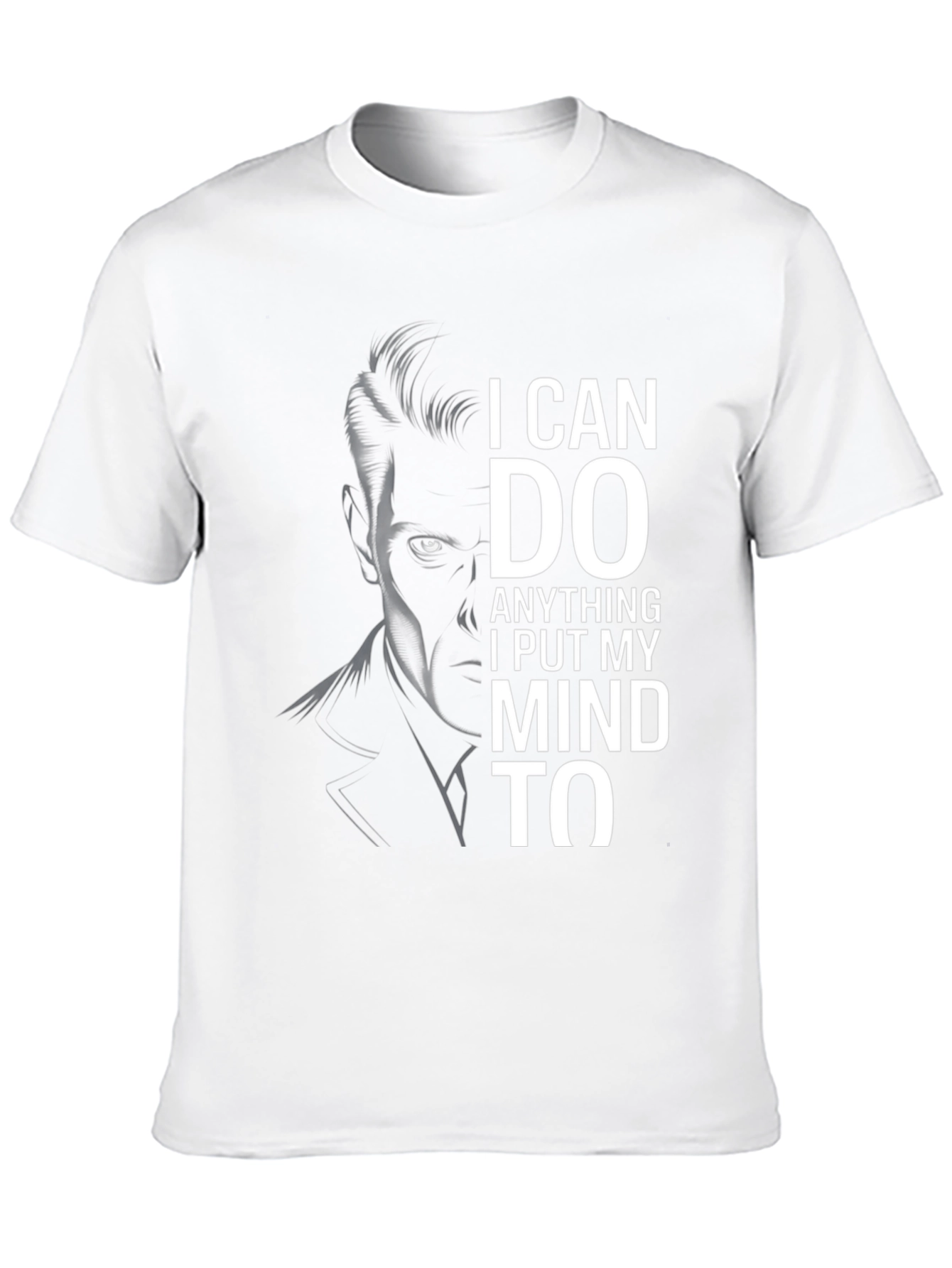 Black I Can Do Anything T-Shirt - Black Graphic Tee view 10