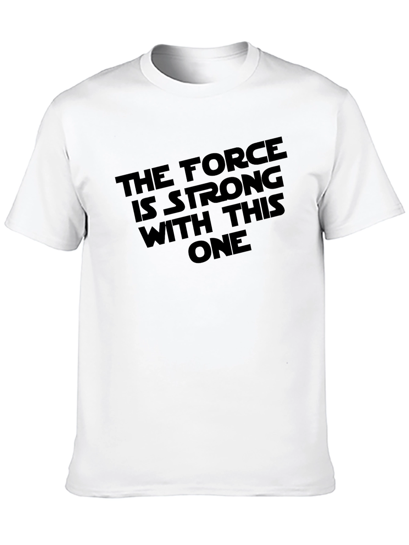 Black Force Is Strong Graphic T-Shirt - Black view 10