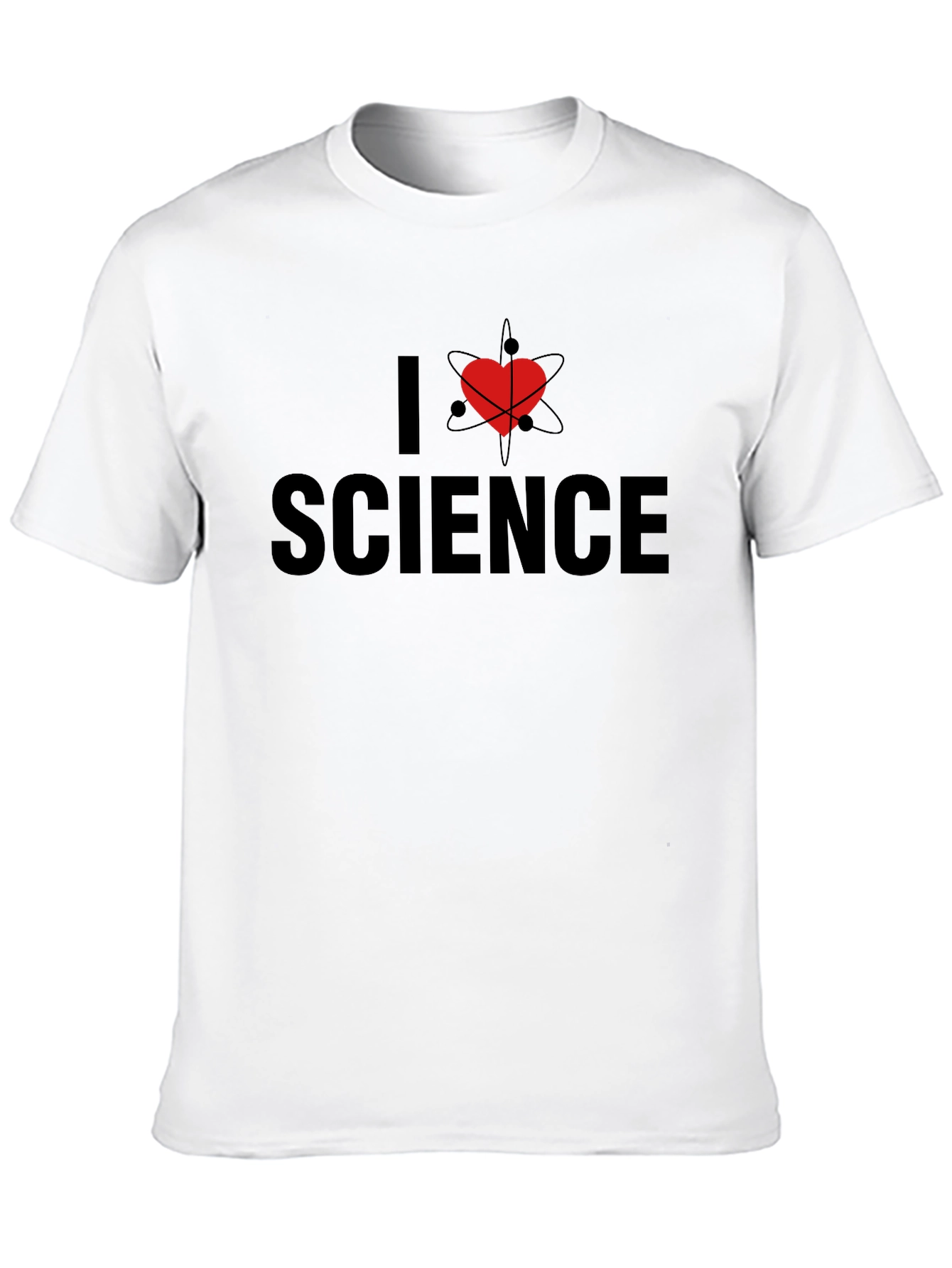 Black I Heart Science Graphic T-Shirt - Black view 10