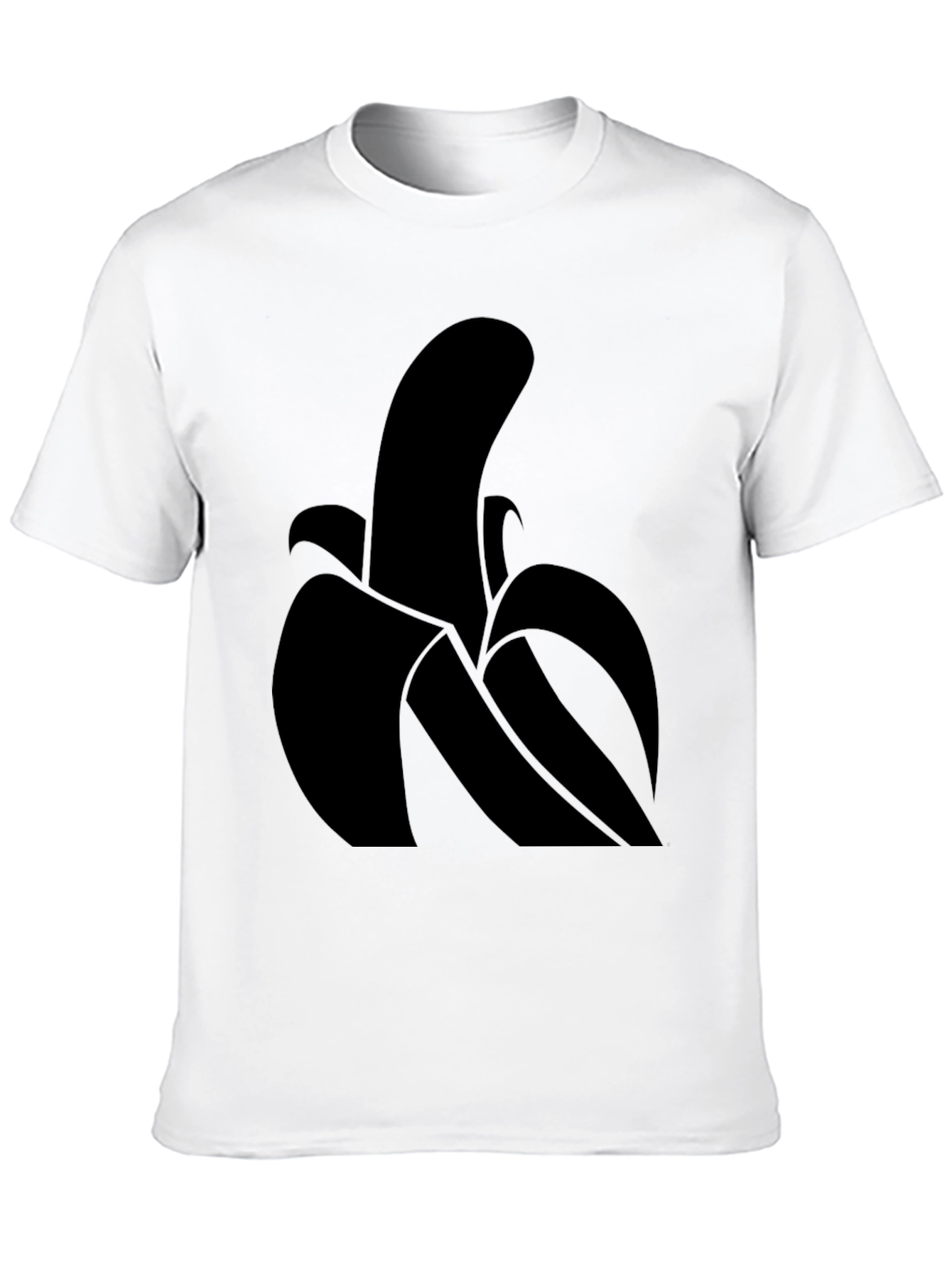 Black Banana Graphic Tee - Modern Minimalist Design view 10
