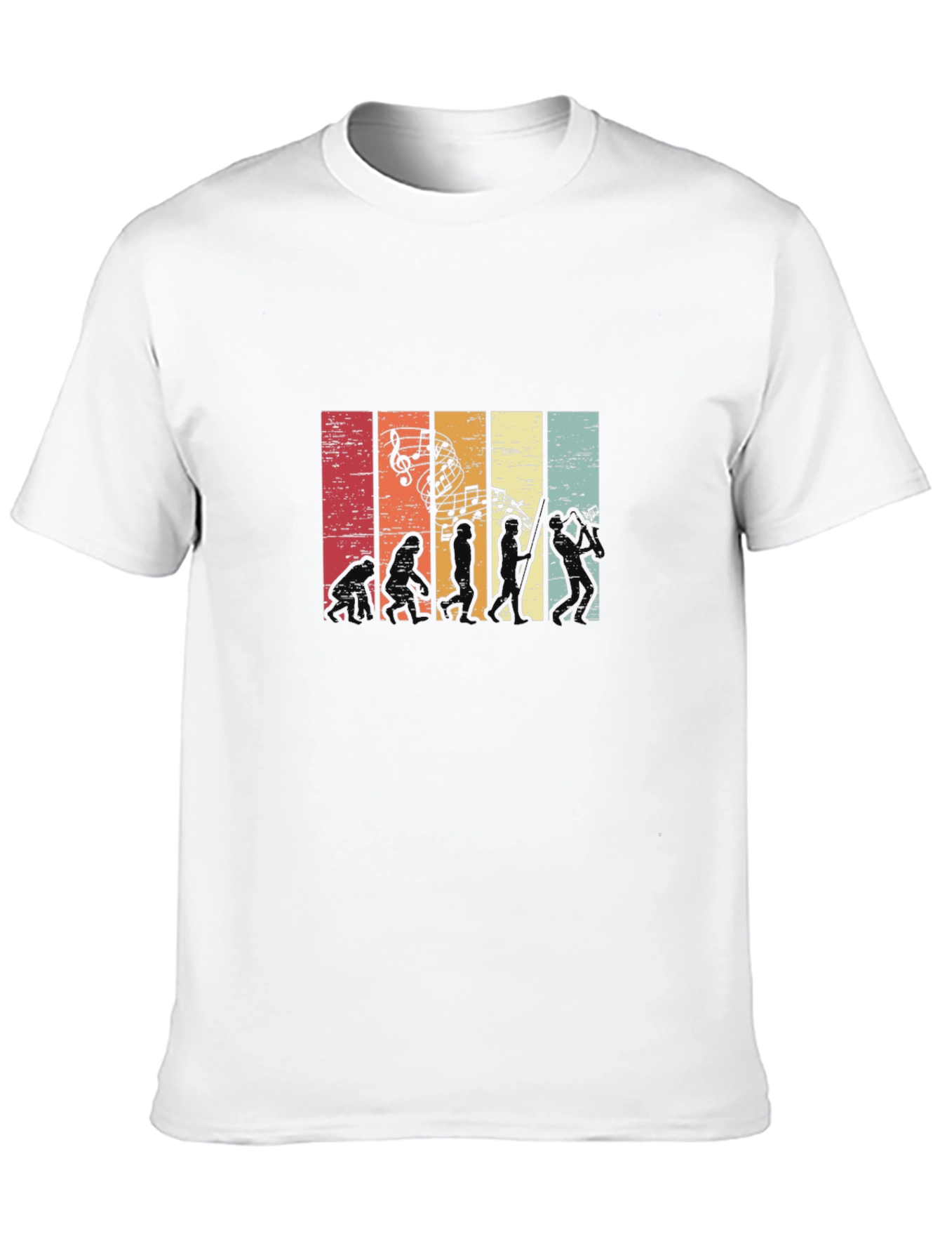 Black Music Evolution Graphic Tee view 10