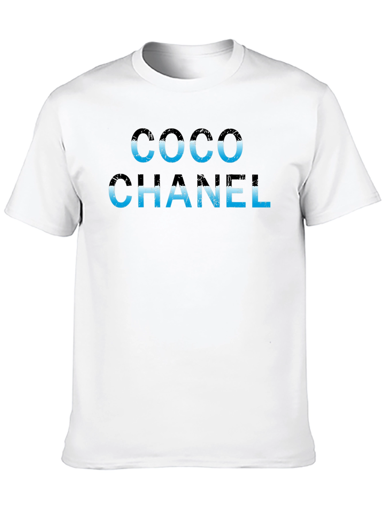 Black Coco Chanel Graphic Tee - Fashion T-Shirt view 10