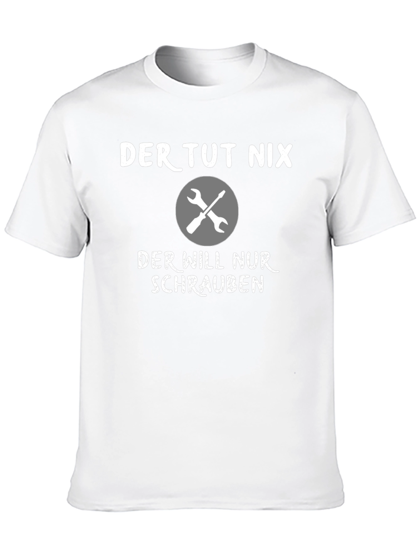 Black Der Tut Nix Schrauben T-Shirt view 10