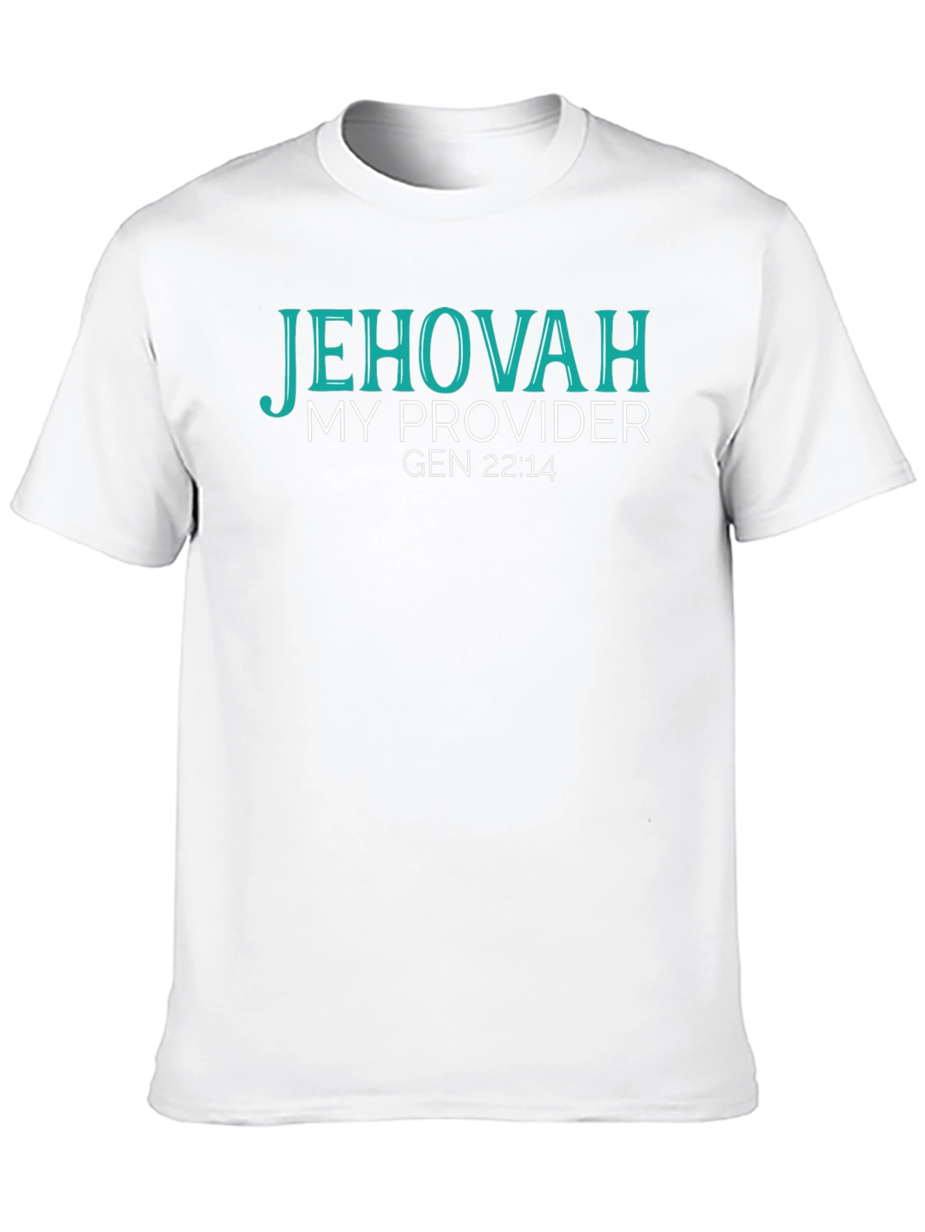 Black Jehovah My Provider Gen 22:14 T-Shirt view 10