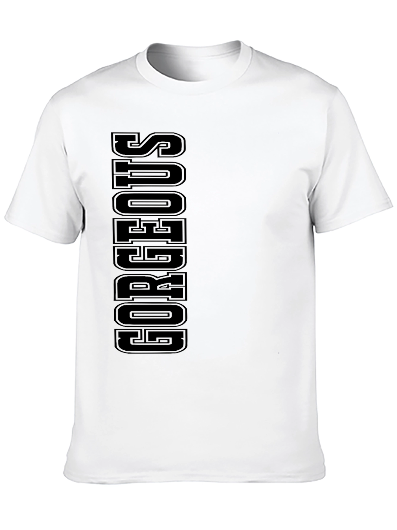 Black Gorgeous Black Graphic Tee view 10