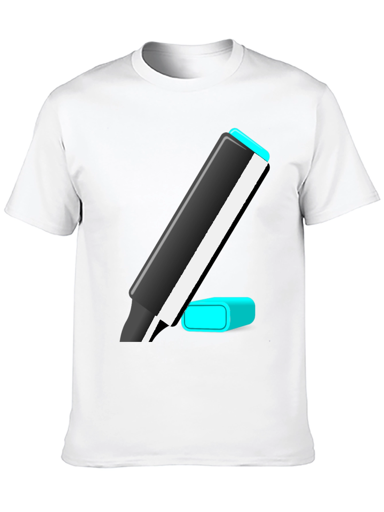 Black Marker Graphic Tee - Casual Style view 10