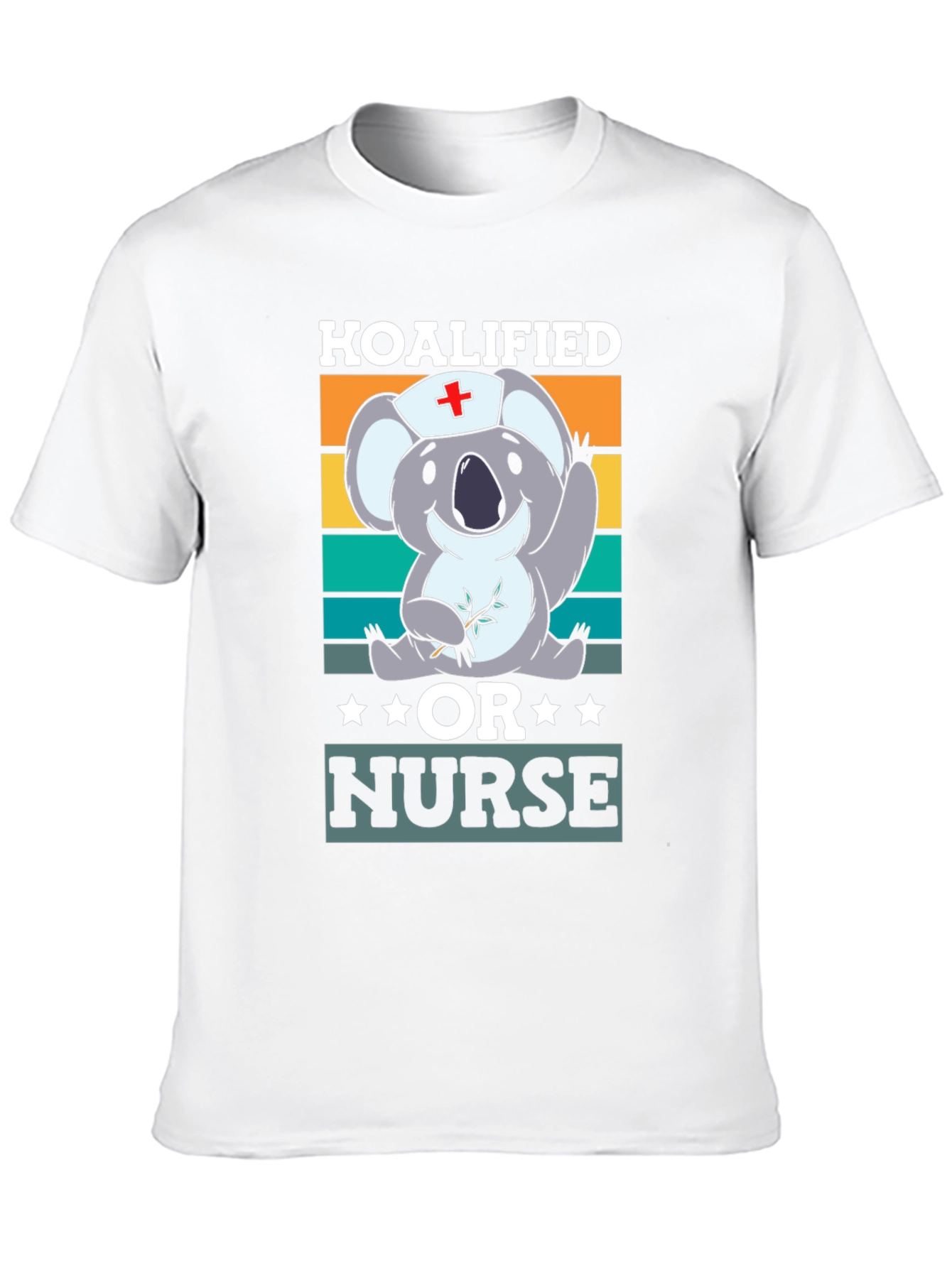 Black Koalified Nurse Graphic T-Shirt view 10