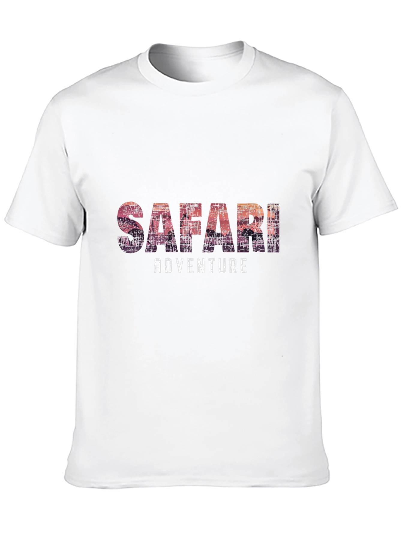 Black Safari Adventure Graphic Tee - Soft Black T-Shirt view 10