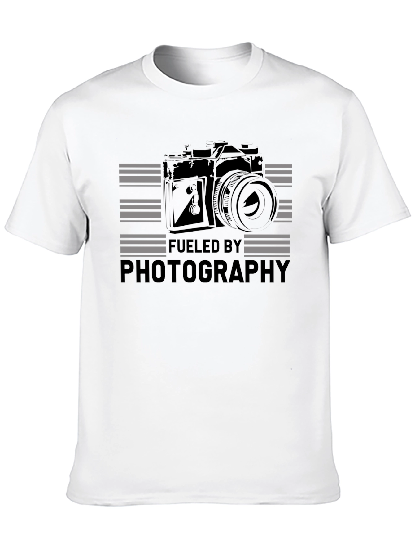 Black Fueled by Photography Black Graphic Tee view 10