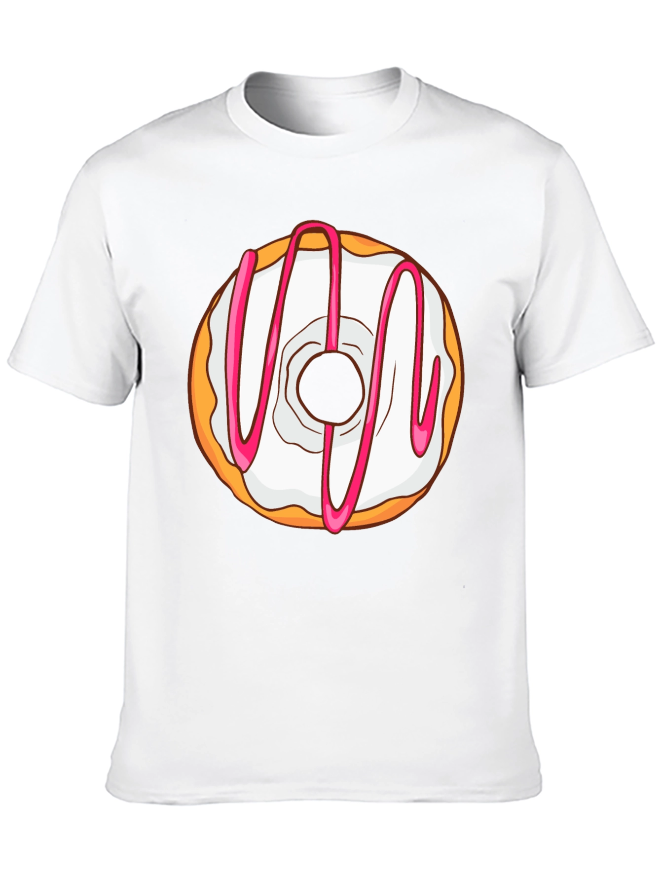 Black Donut Graphic Tee - Sweet Treat T-Shirt view 10