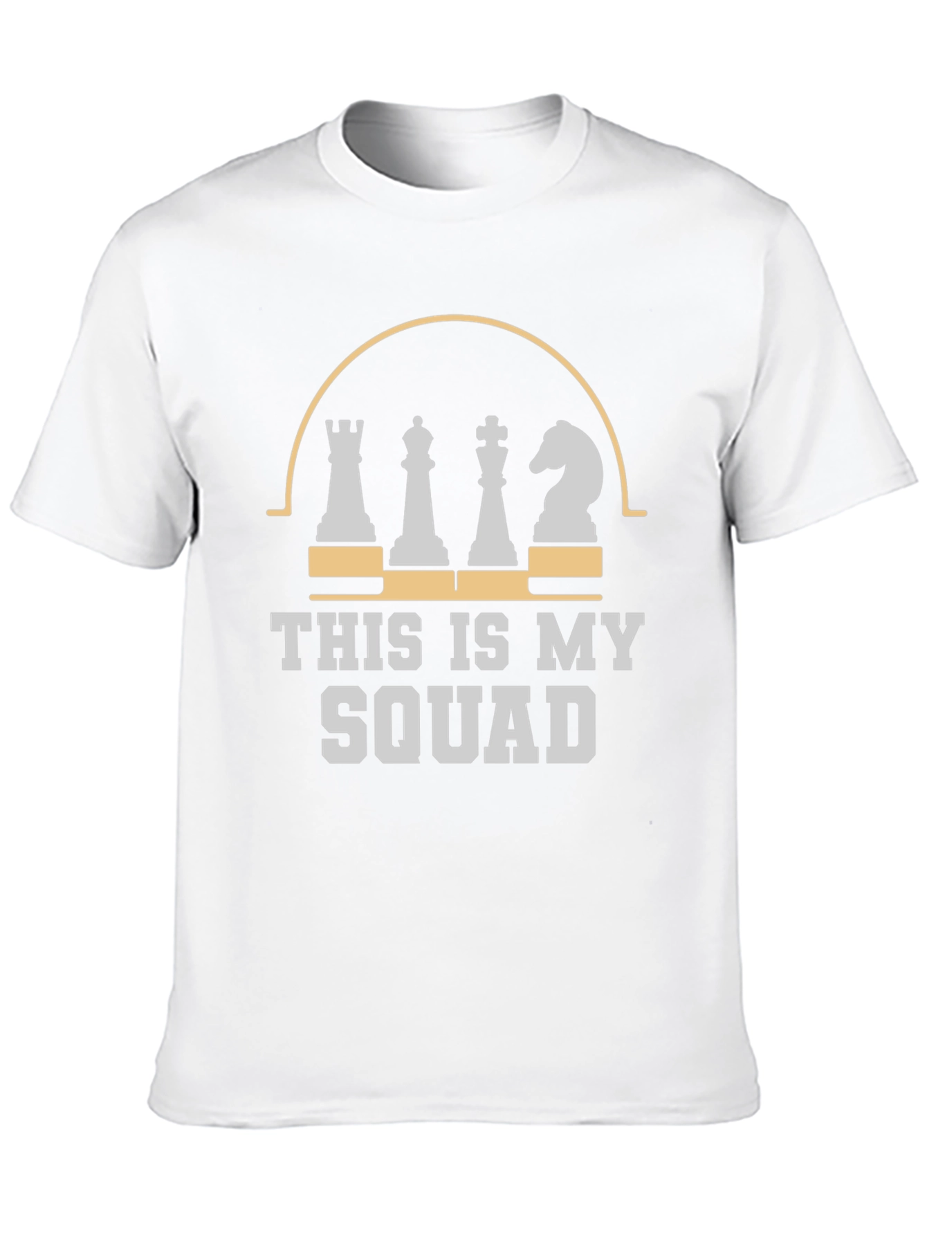 Black Chess Squad T-Shirt - Unique Design view 10