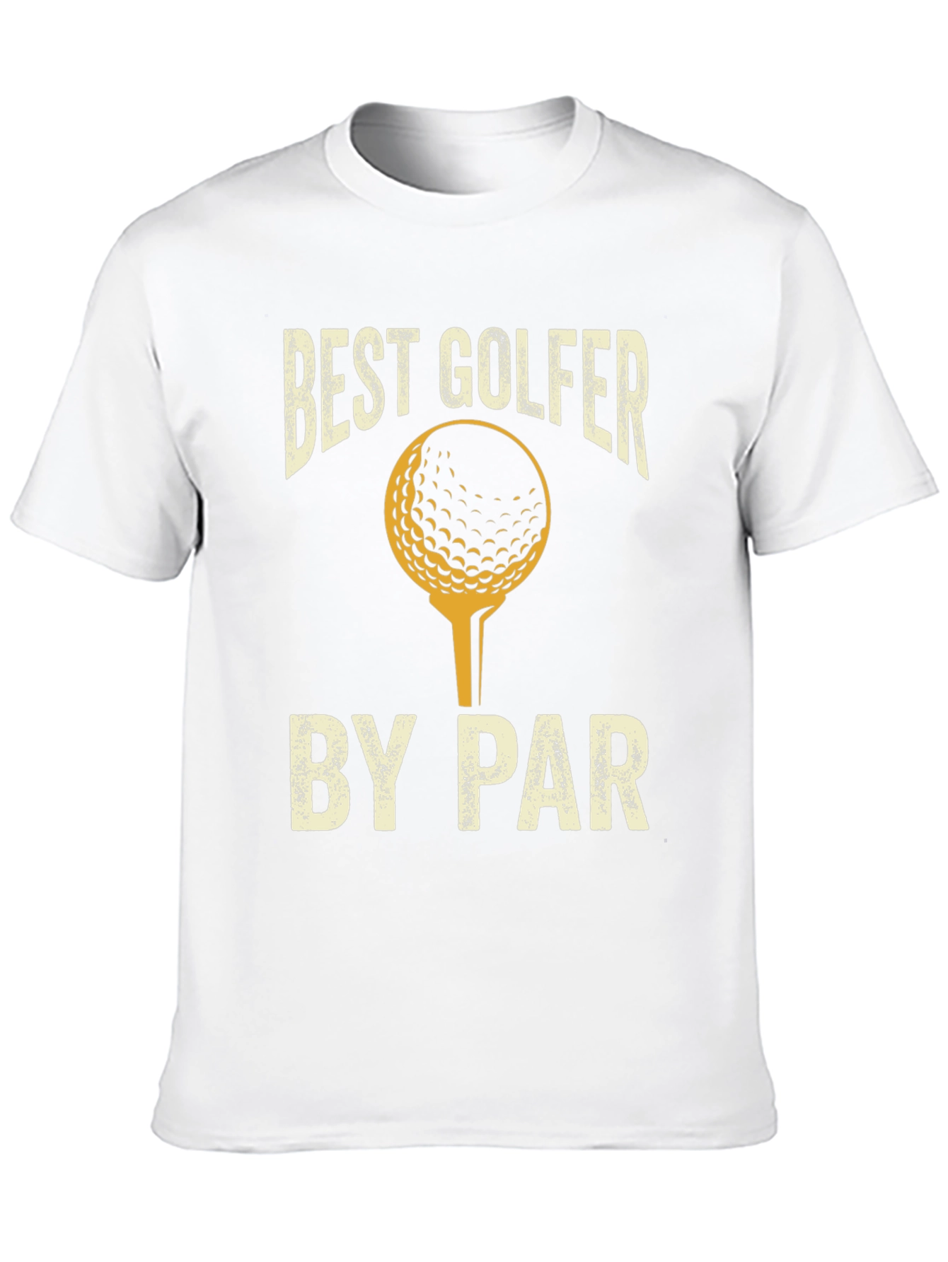 Black Best Golfer by Par T-Shirt Golf Tee view 10