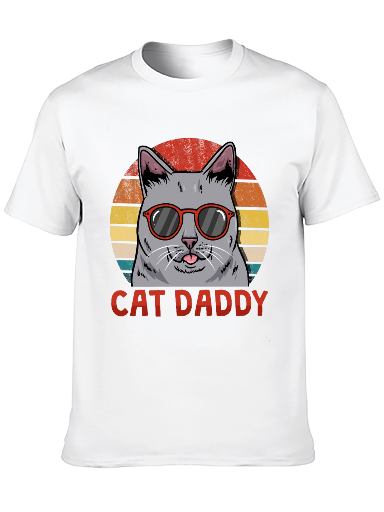 Black Cat Daddy T-Shirt - Novelty Graphic Tee view 10