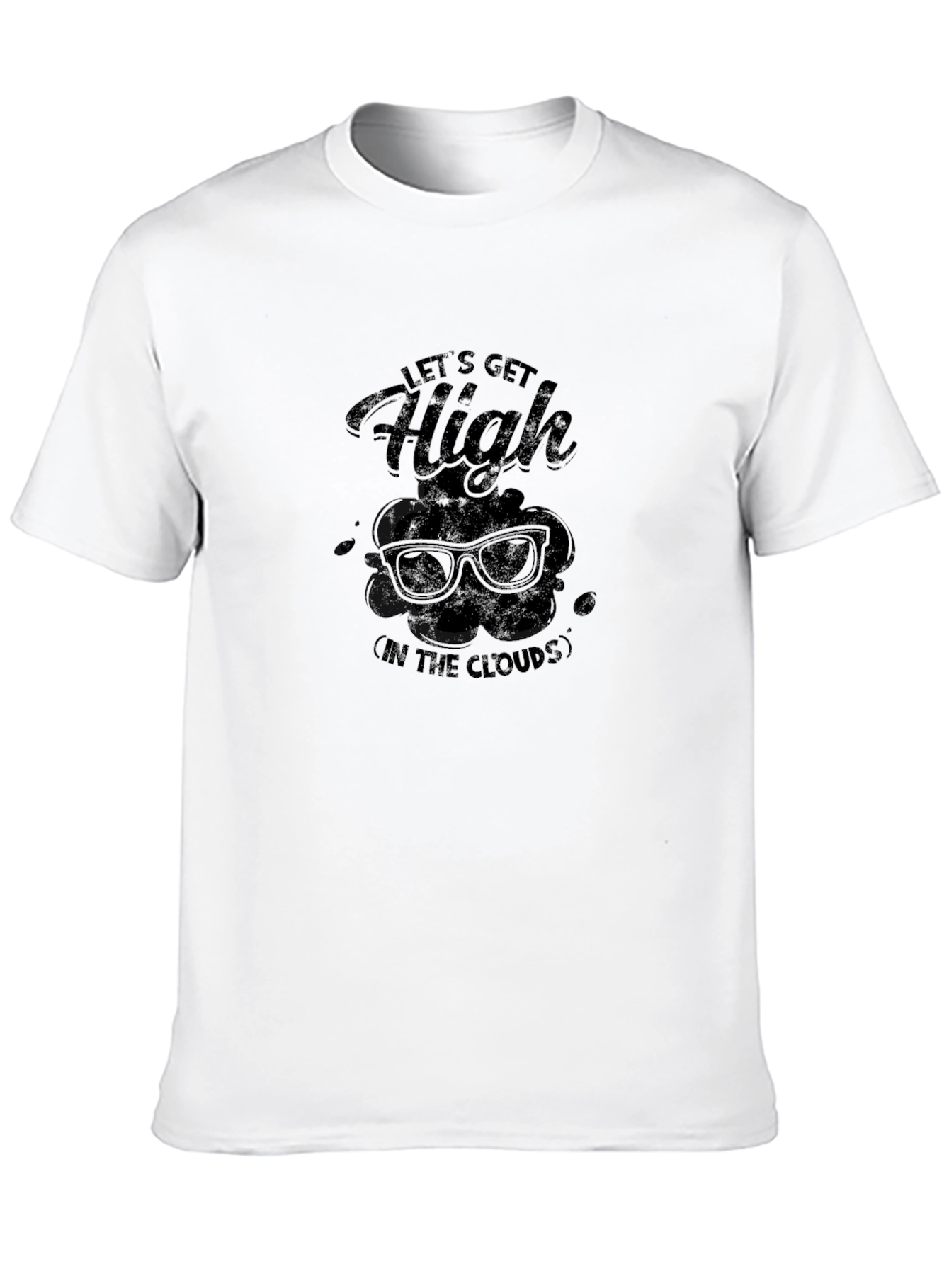 Let's Get High in the Clouds Graphic Tee - 10