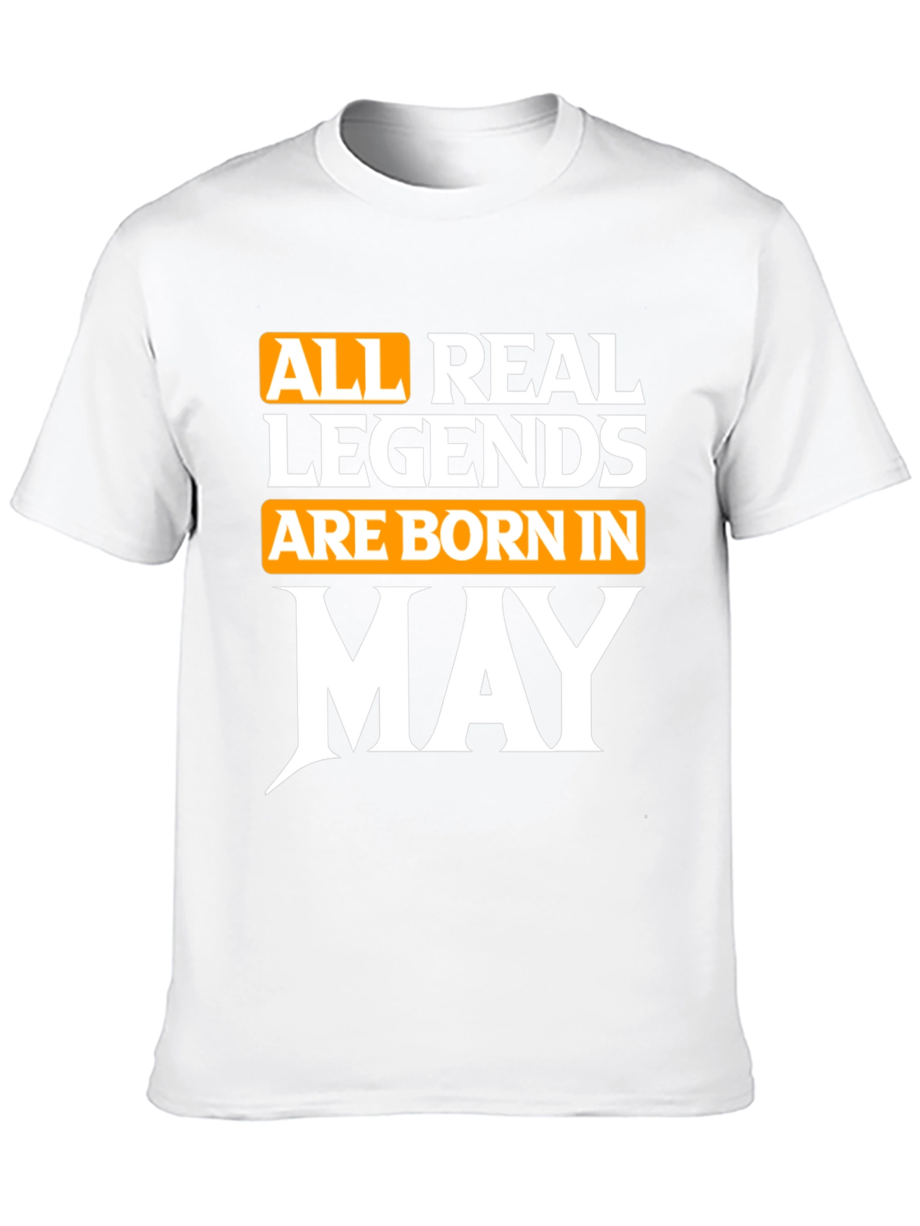 Black Born in May Legend T-Shirt view 10