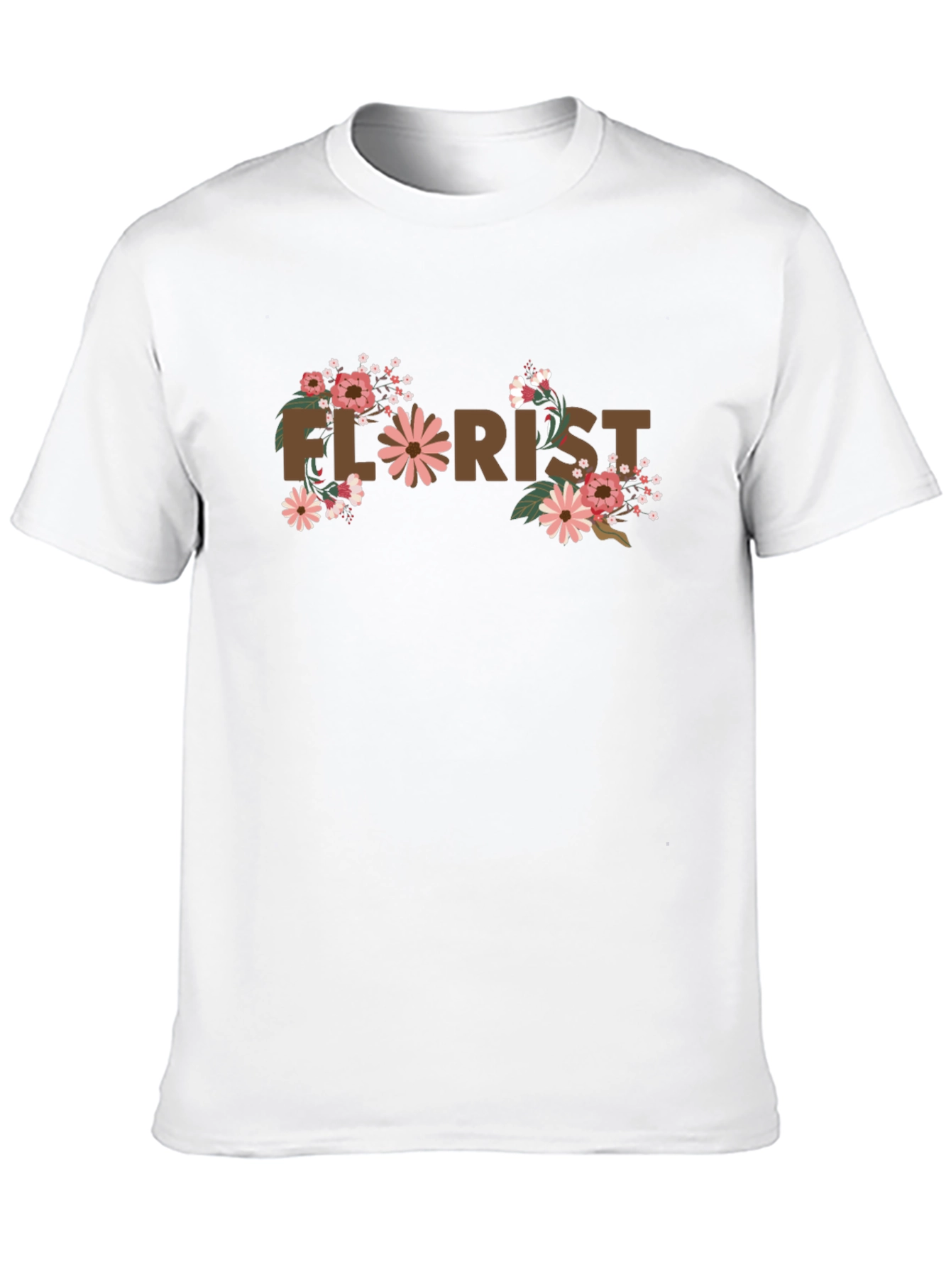 Floral Florist Graphic T-Shirt - 10
