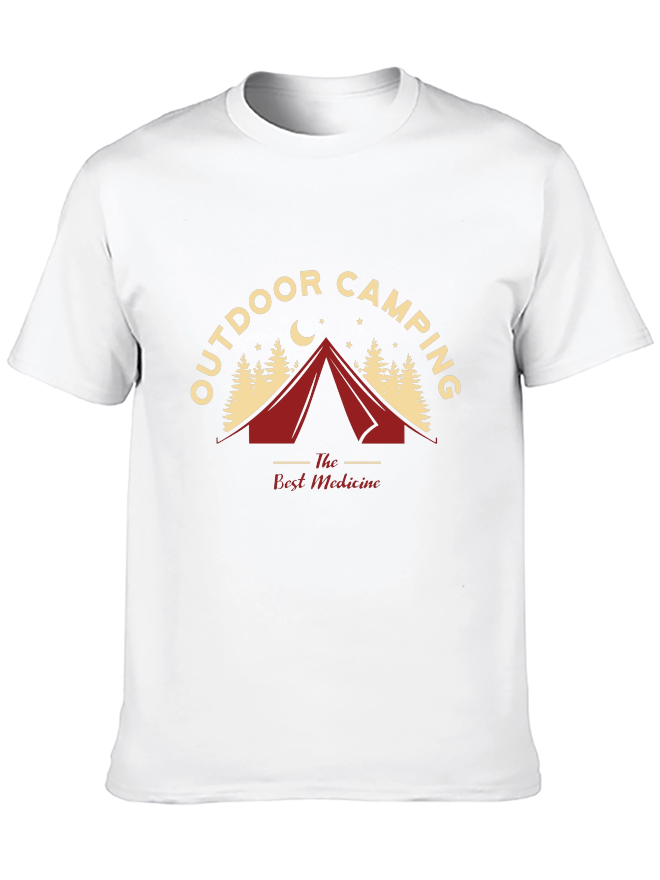 Black Outdoor Camping Graphic Tee view 10
