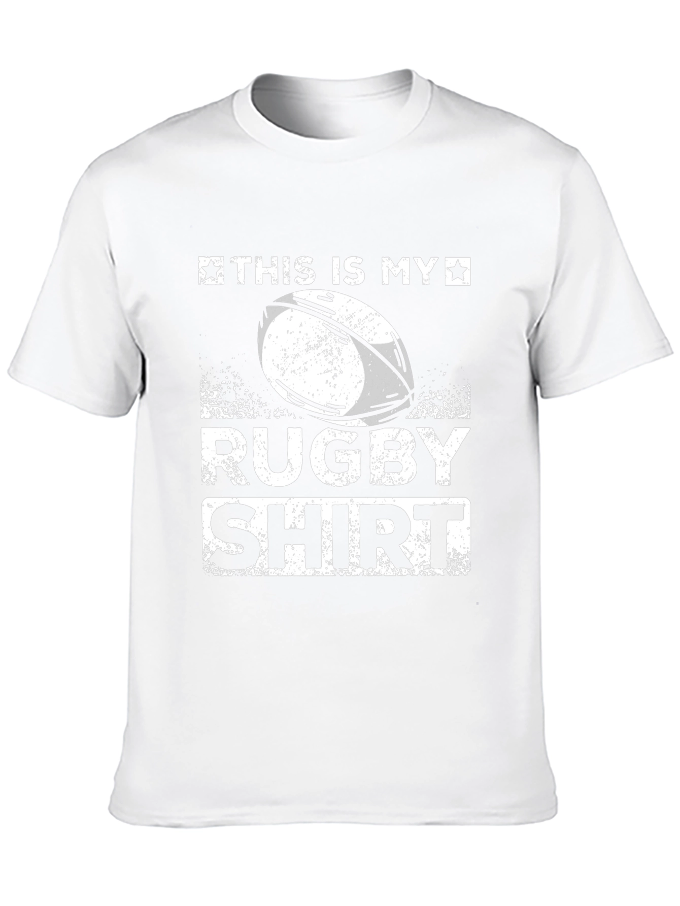 Black Rugby Shirt - This Is My Rugby Shirt T-Shirt view 10