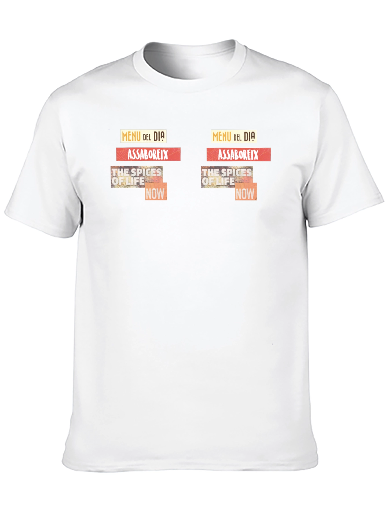 Black Menu Del Dia T-Shirt: The Spices of Life view 10