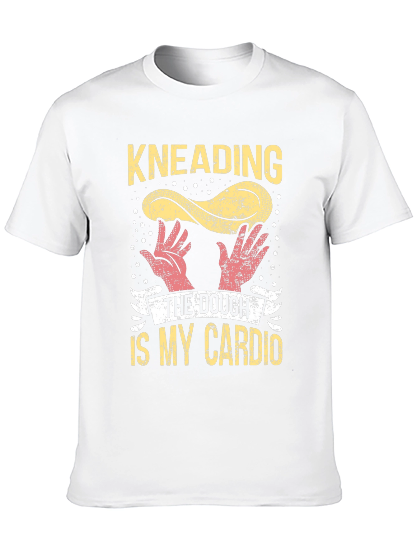 Black Kneading Dough Cardio Graphic T-Shirt view 10
