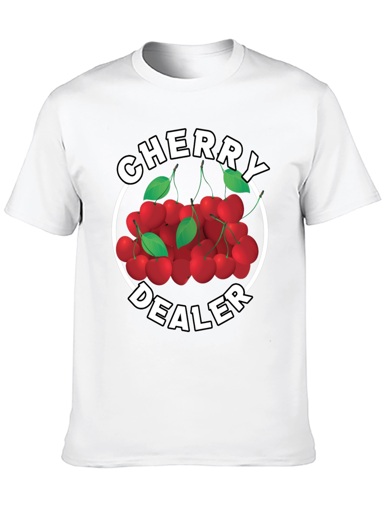 Black Cherry Dealer Graphic Tee - Premium Cotton Blend view 10