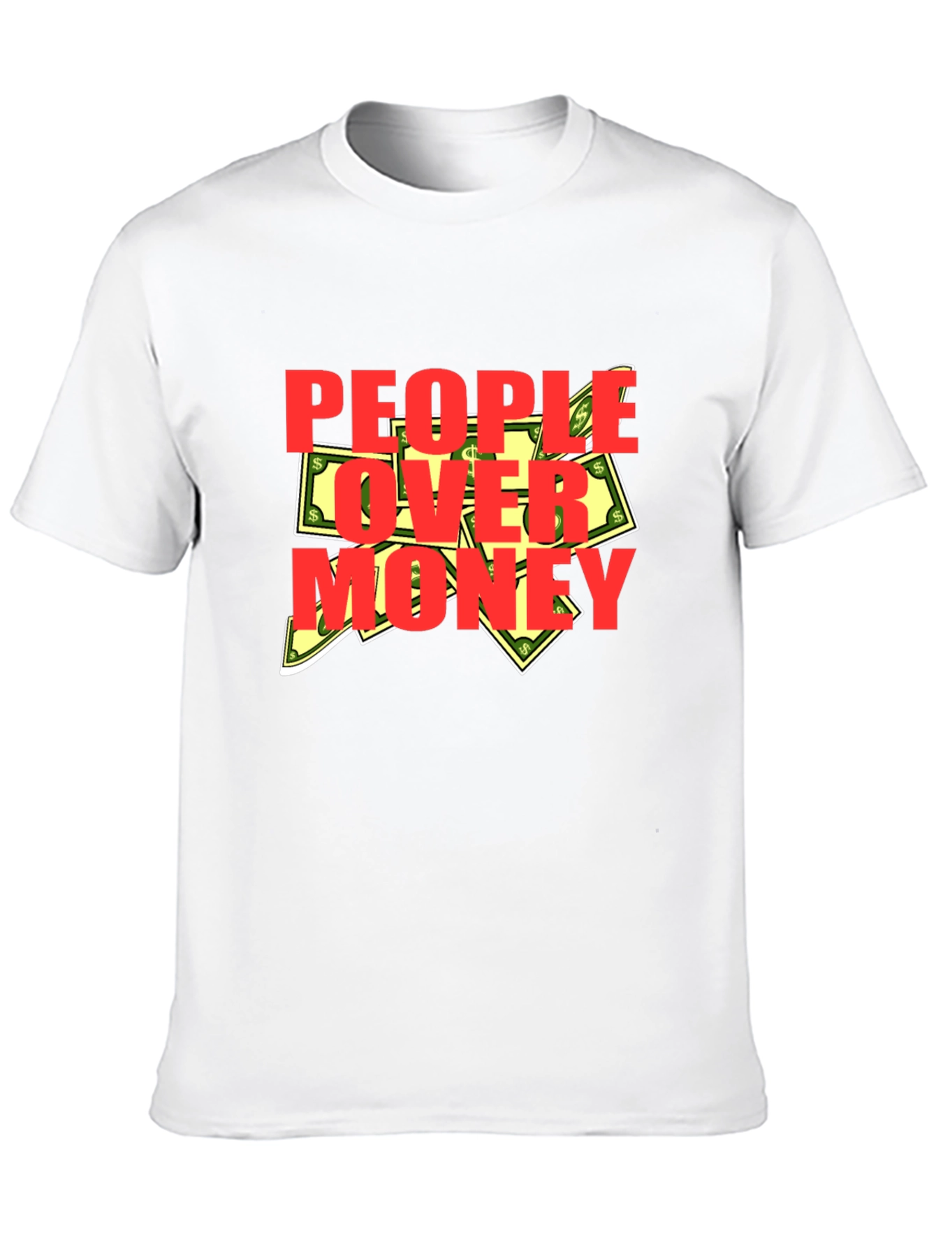 Black People Over Money Graphic T-Shirt view 10