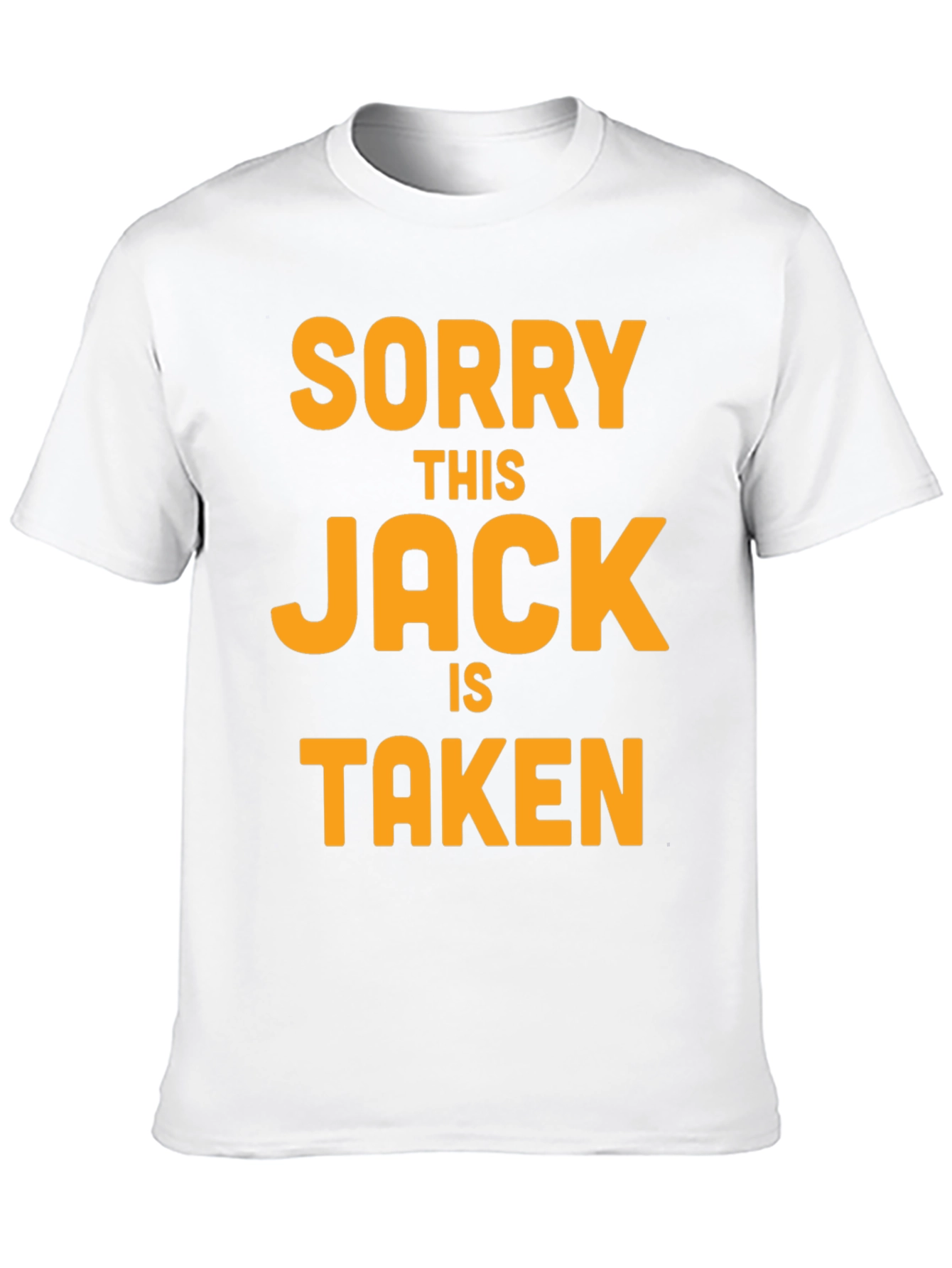 Black Sorry This Jack is Taken T-Shirt view 10