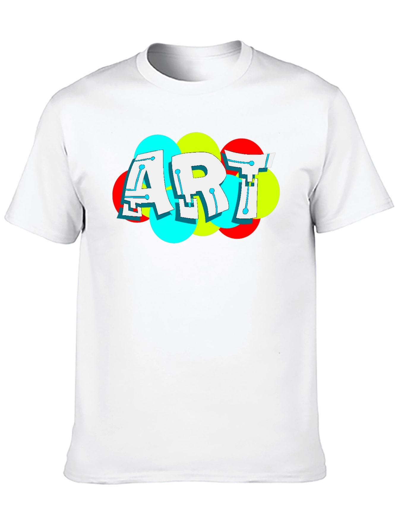 Black ART Graphic Tee - Bold Modern Design view 10