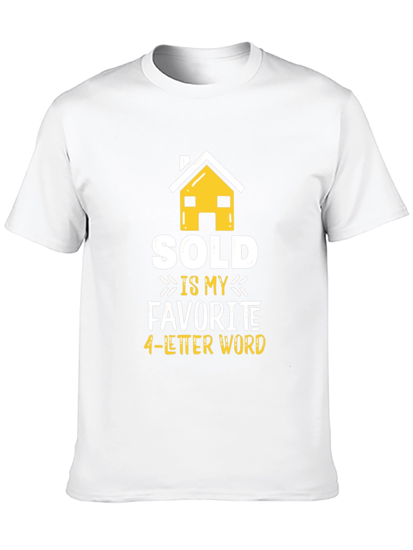 Black Sold is My Favorite 4-Letter Word T-Shirt view 10