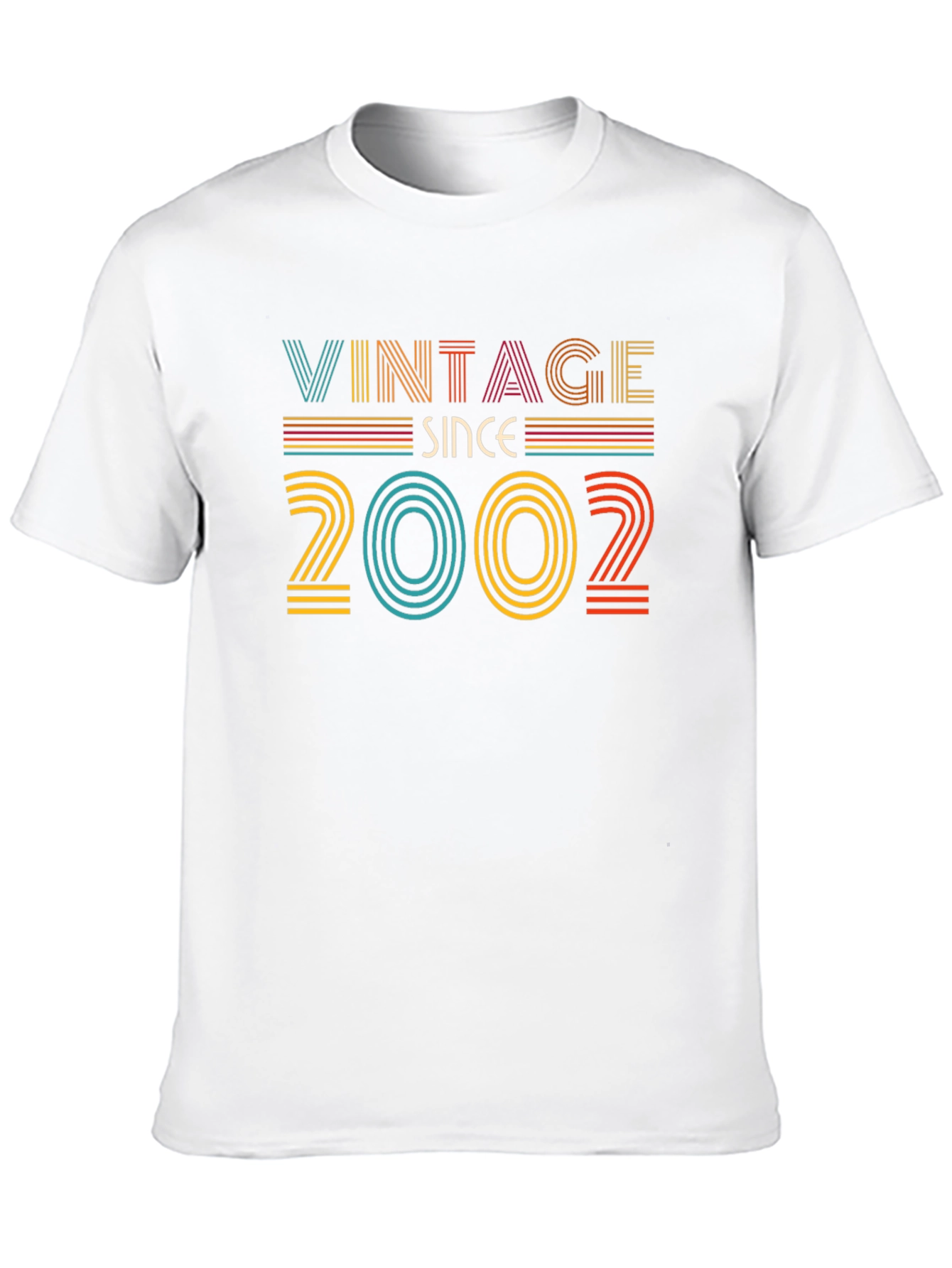 Black Vintage Since 2002 Graphic T-Shirt view 10