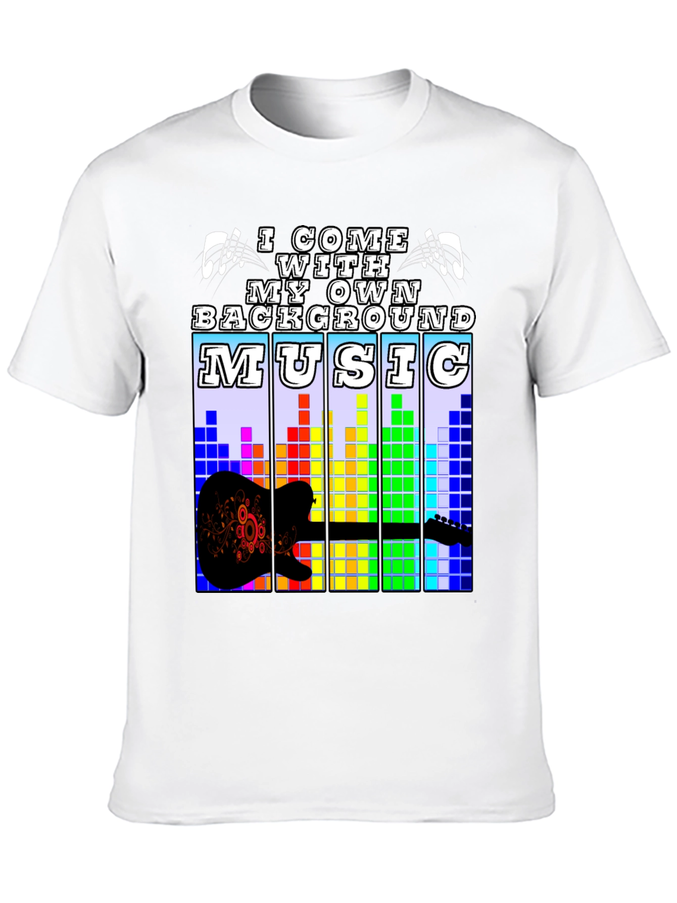 Black Music Lover's Graphic T-Shirt view 10