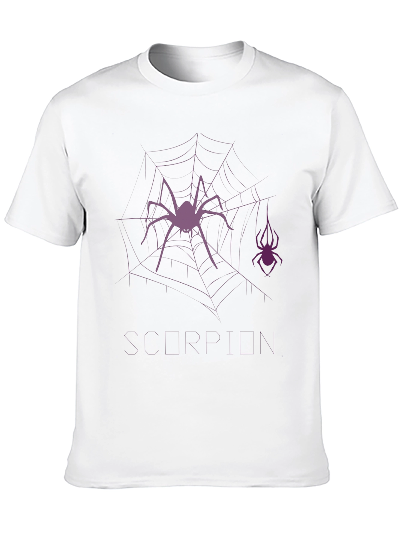 Black Spider Web Graphic T-Shirt - Halloween Style view 10