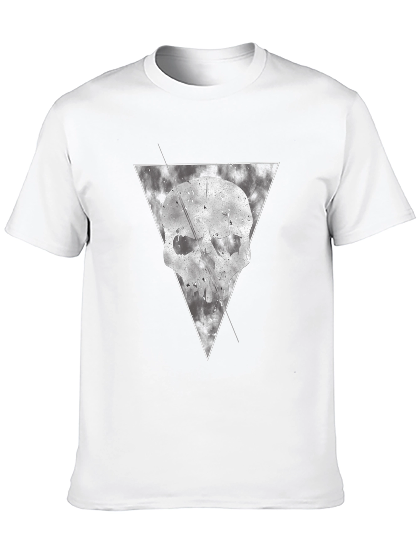 Black Skull Graphic Tee - Modern Edgy Design view 10