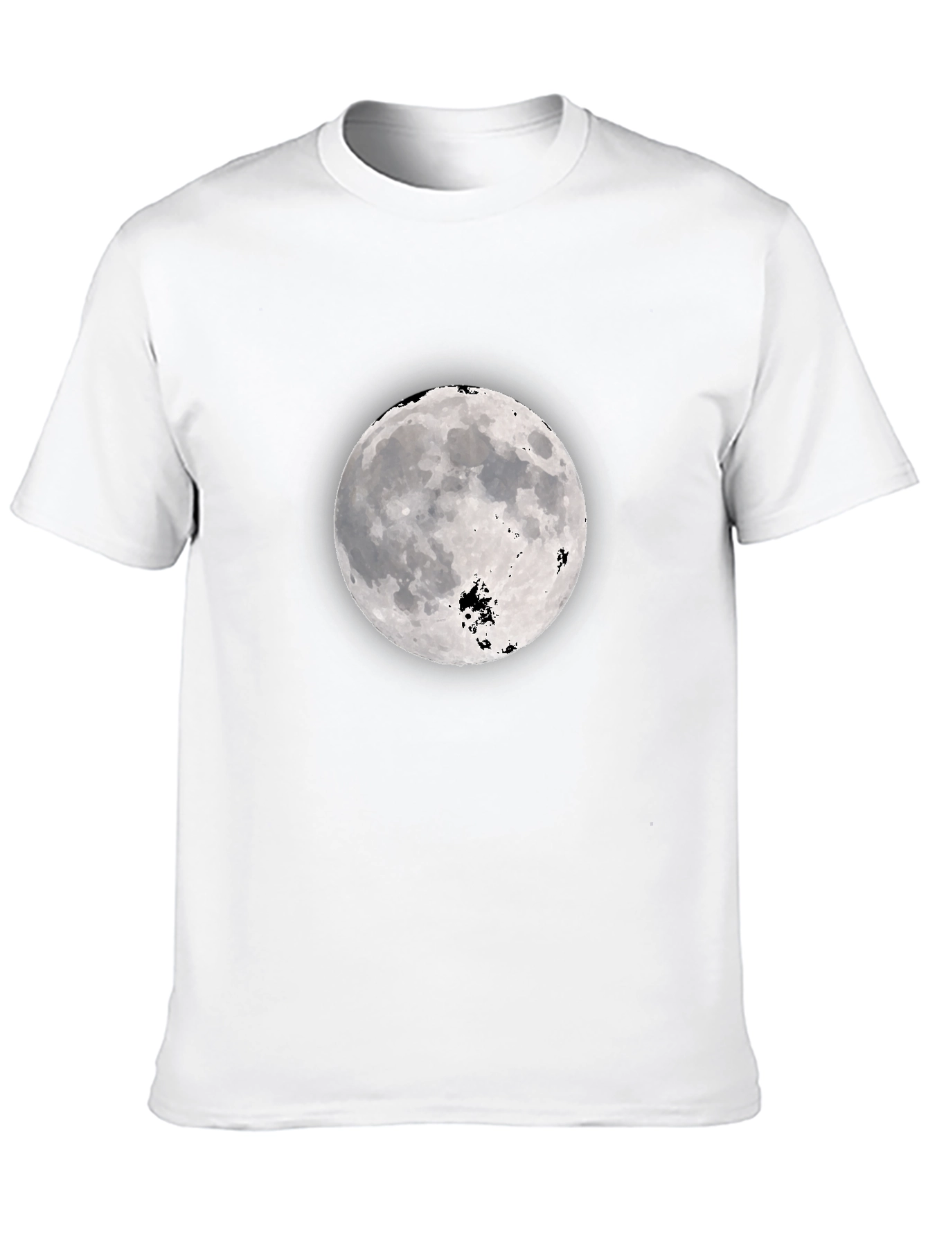 Black Moon Graphic Black T-Shirt - Celestial Style view 10