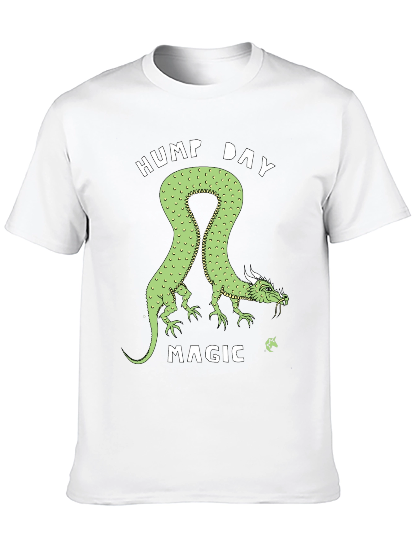 Black Hump Day Magic Dragon Graphic Tee view 10