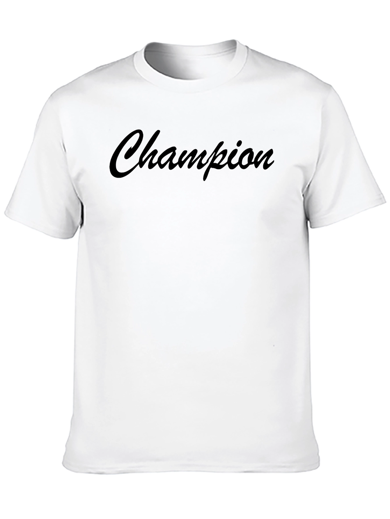 Black Champion Black T-Shirt - Modern Casual Style view 10