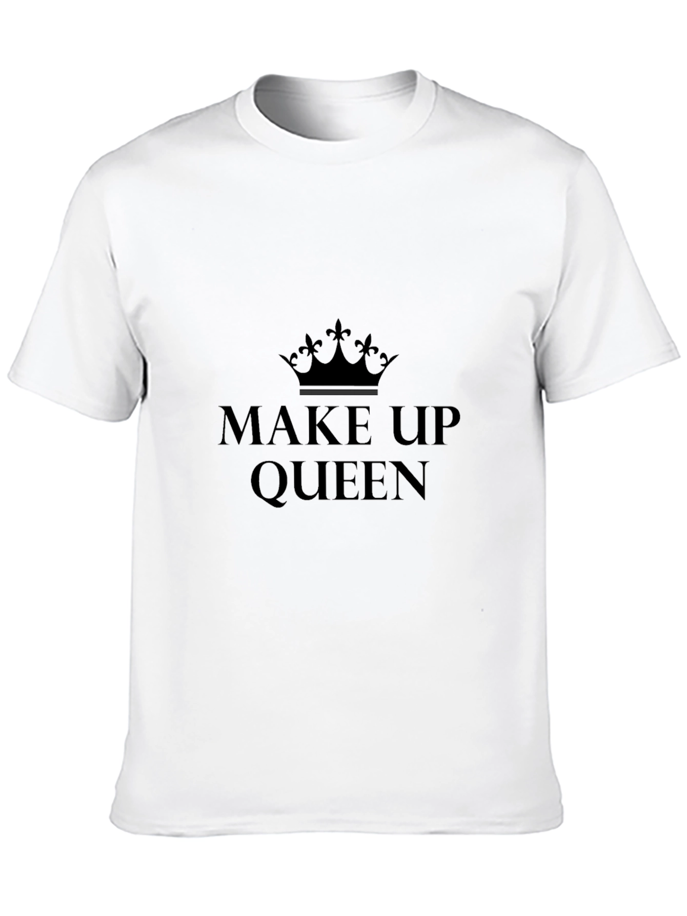 Black Make Up Queen Black T-Shirt view 10
