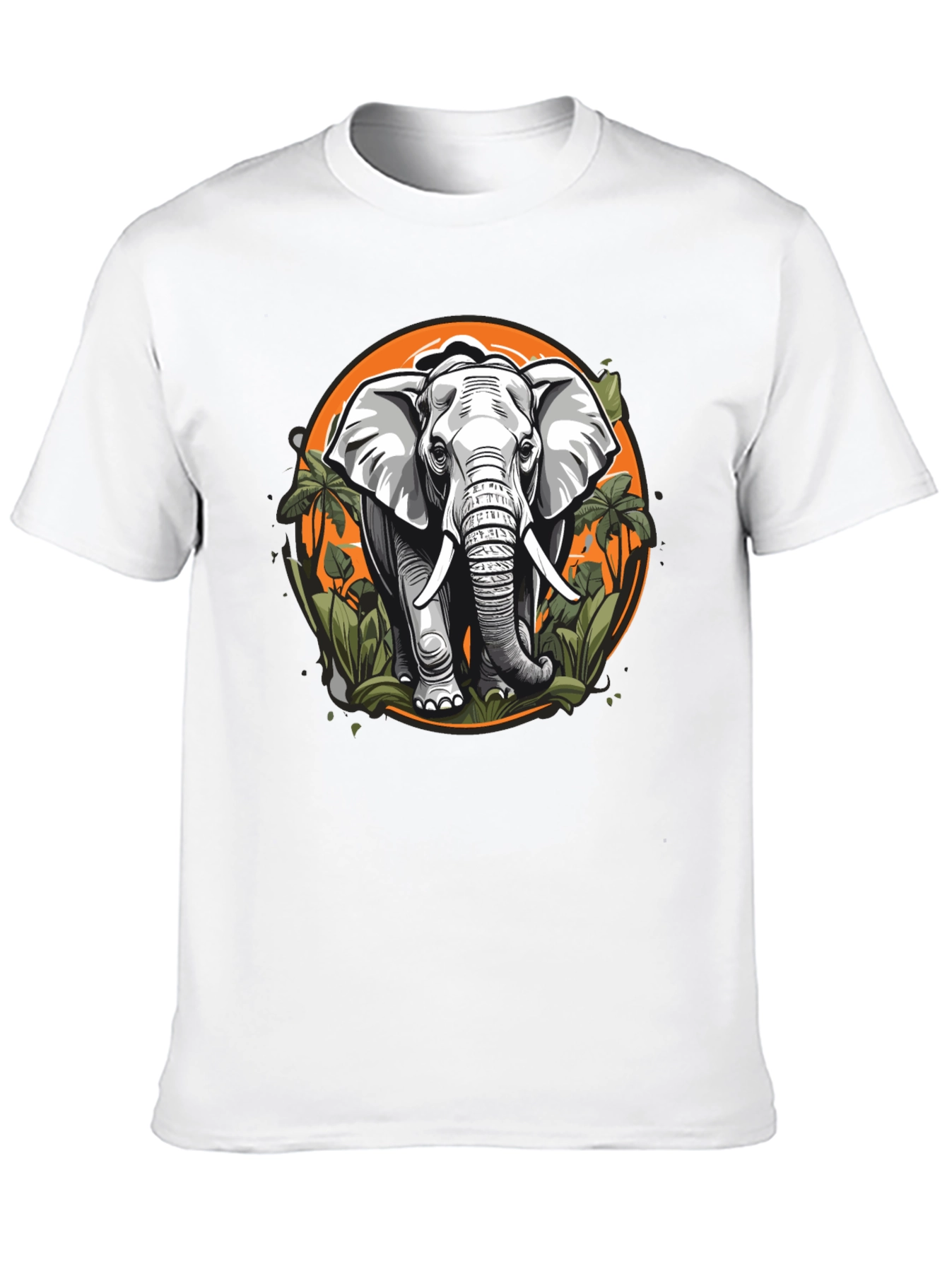 Black Elephant Graphic Tee - Nature Lover's Apparel view 10