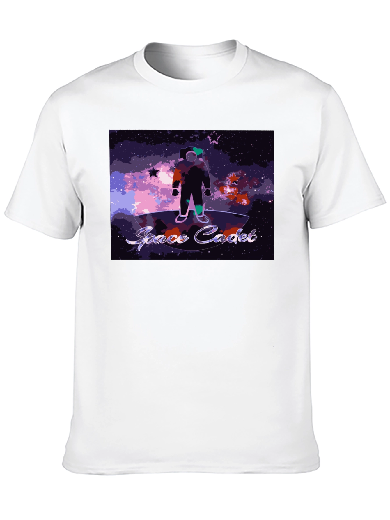 Black Space Cadet Graphic Tee - Explore the Cosmos in Style! view 10