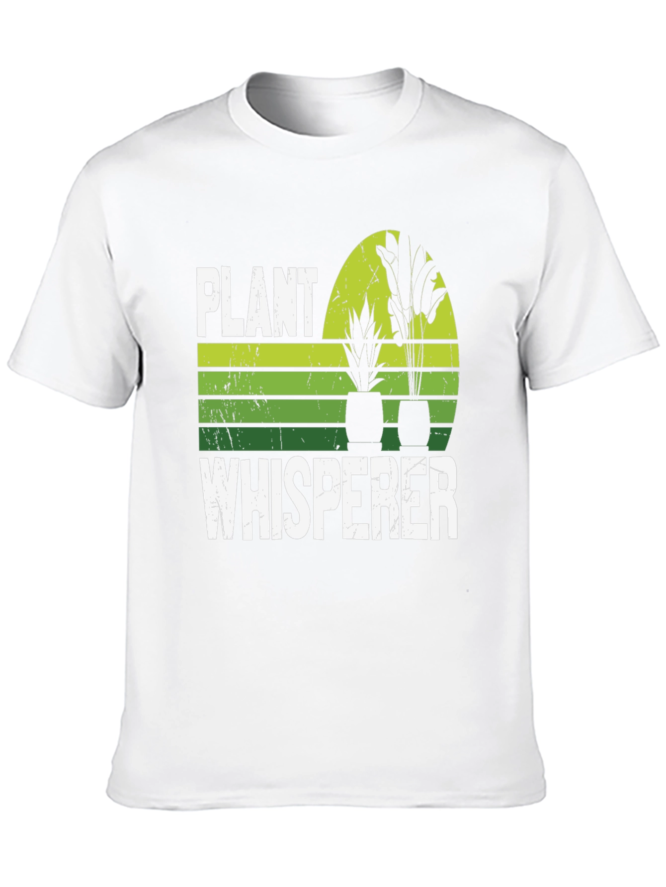 Black Plant Whisperer Graphic T-Shirt - Gardening Gift view 10