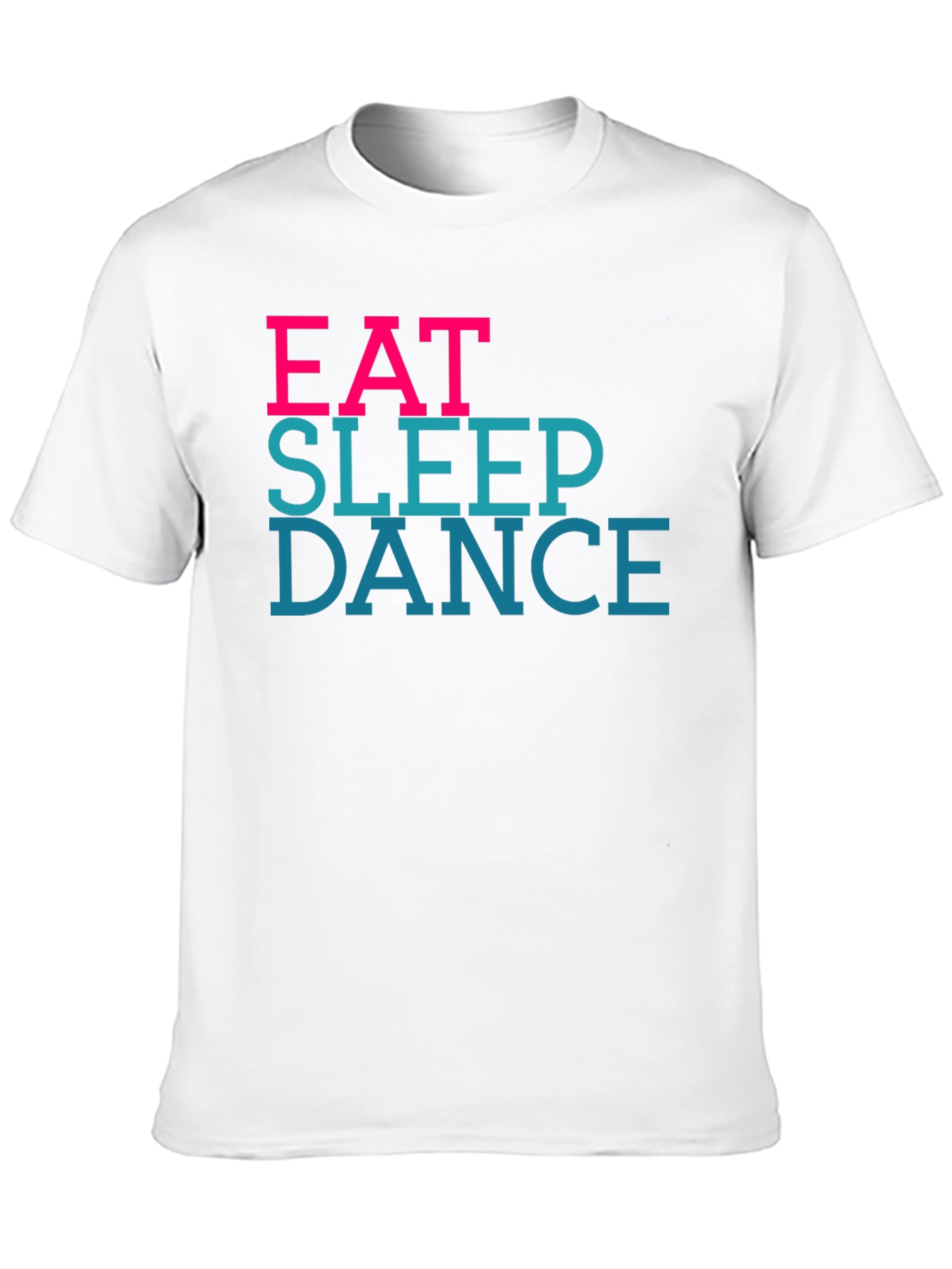 Black Eat Sleep Dance Black Graphic Tee view 10
