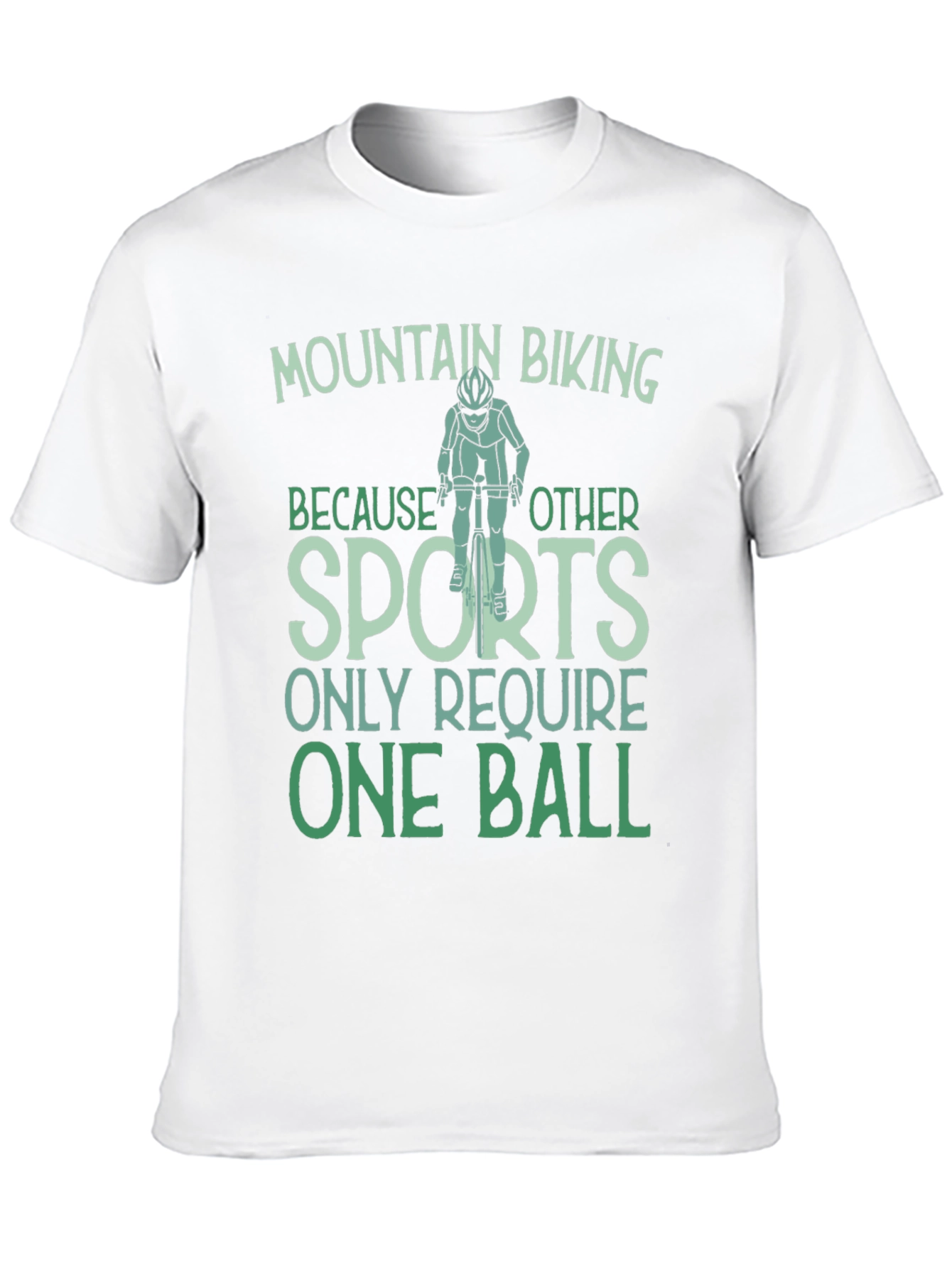 Black Mountain Biking One Ball T-Shirt view 10