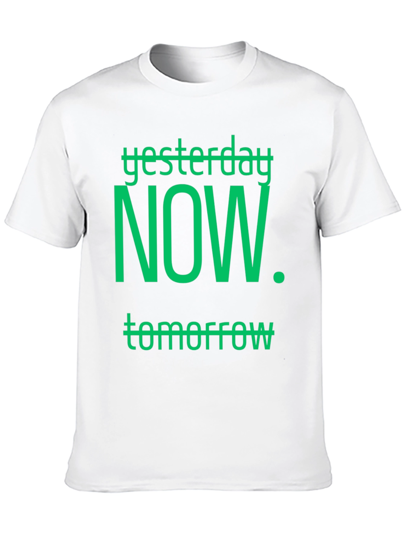 Black Yesterday, Now, Tomorrow Graphic T-Shirt view 10