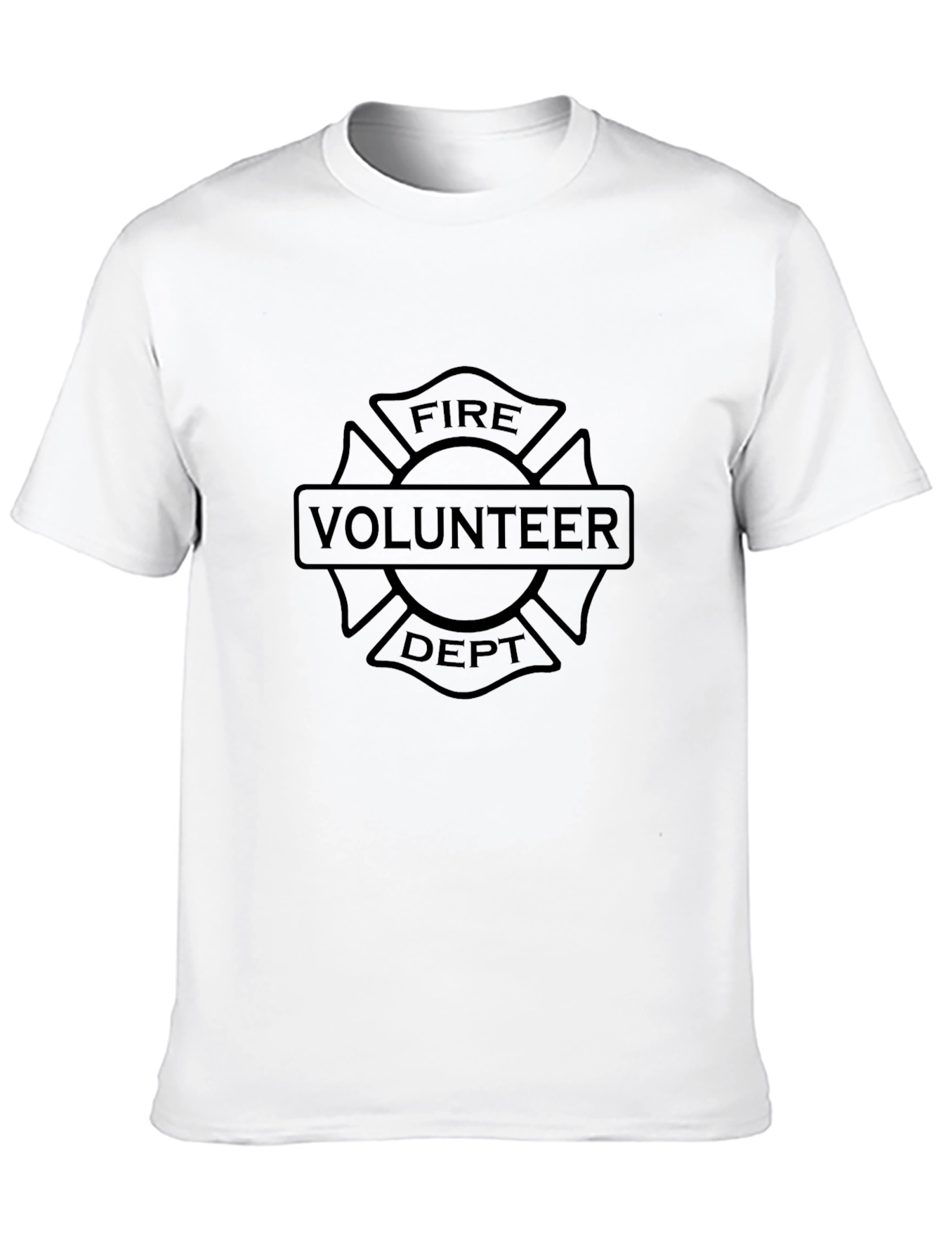 Black Fire Volunteer Dept. T-Shirt - Black view 10
