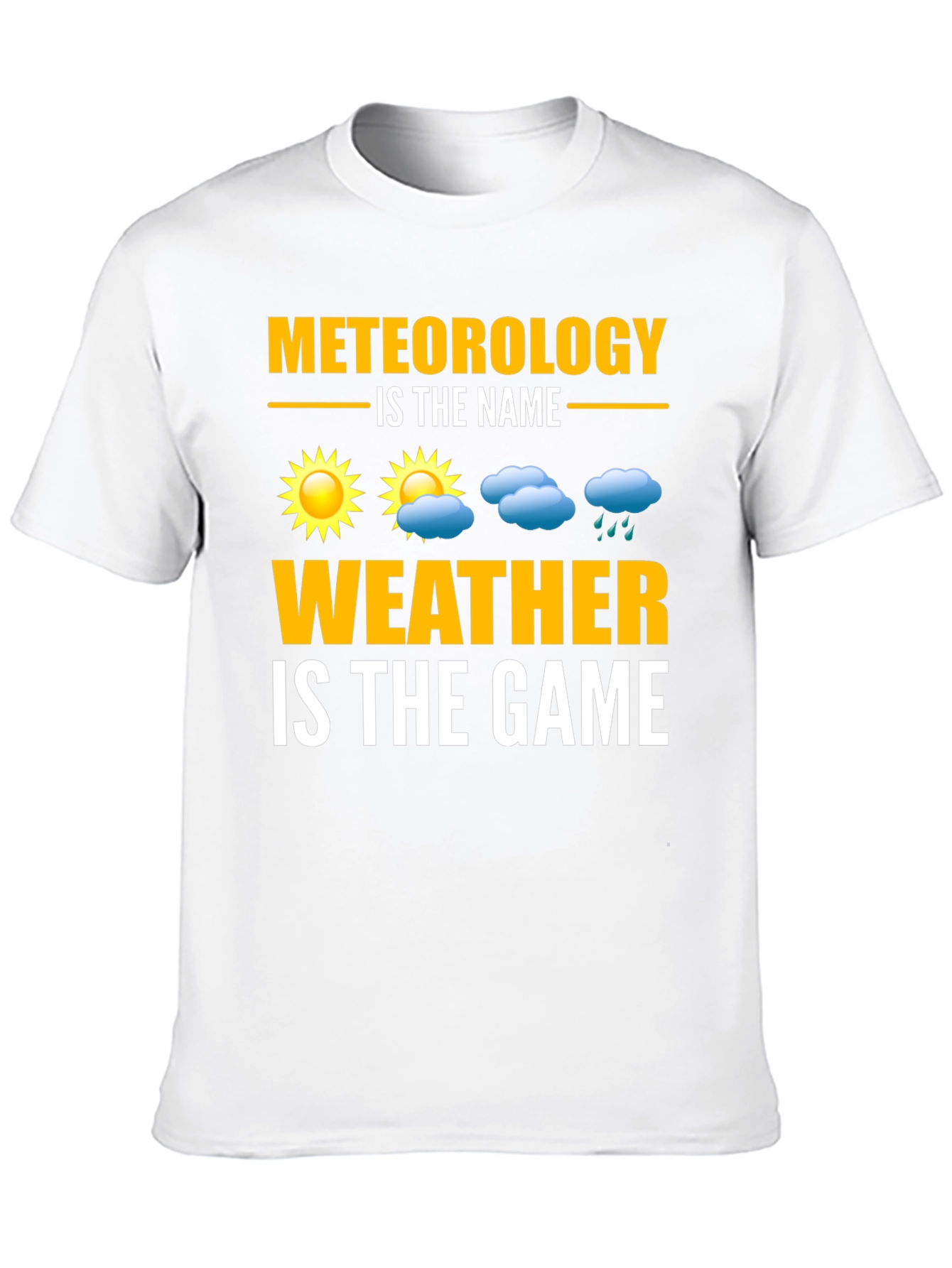 Black Meteorology Weather T-Shirt - Science Pun Tee view 10