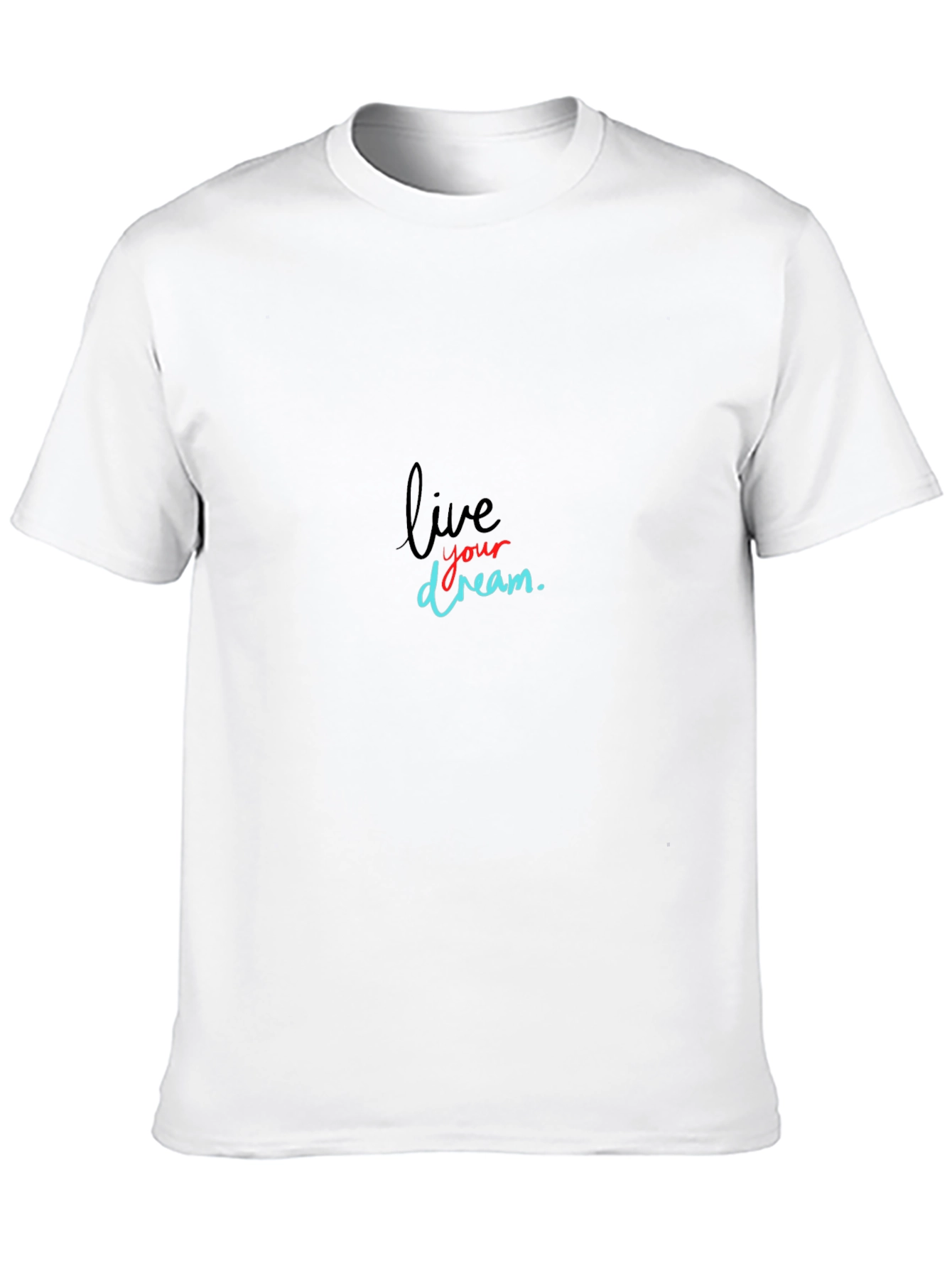 Black Live Your Dream Black Graphic T-Shirt view 10