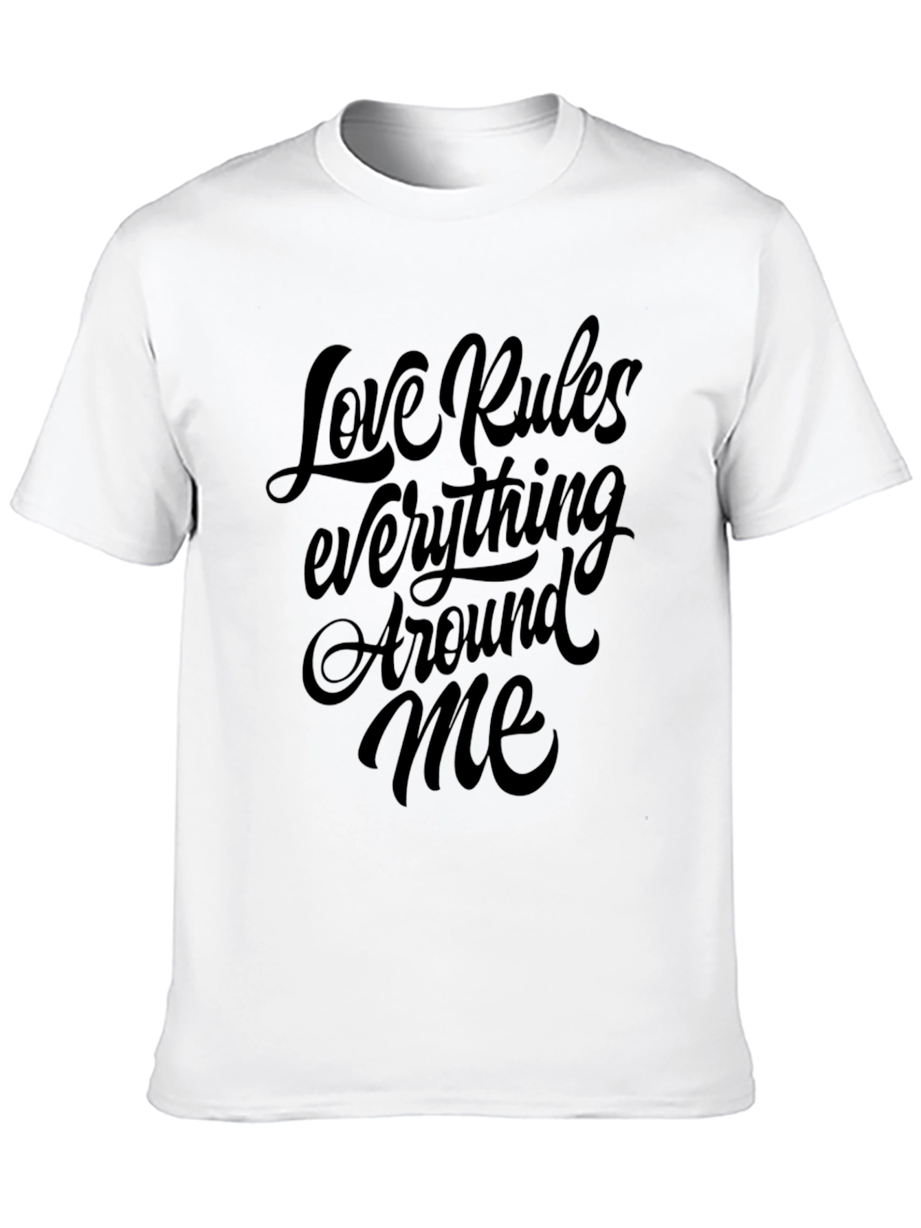 Black Love Rules Everything Around Me Graphic Tee view 10